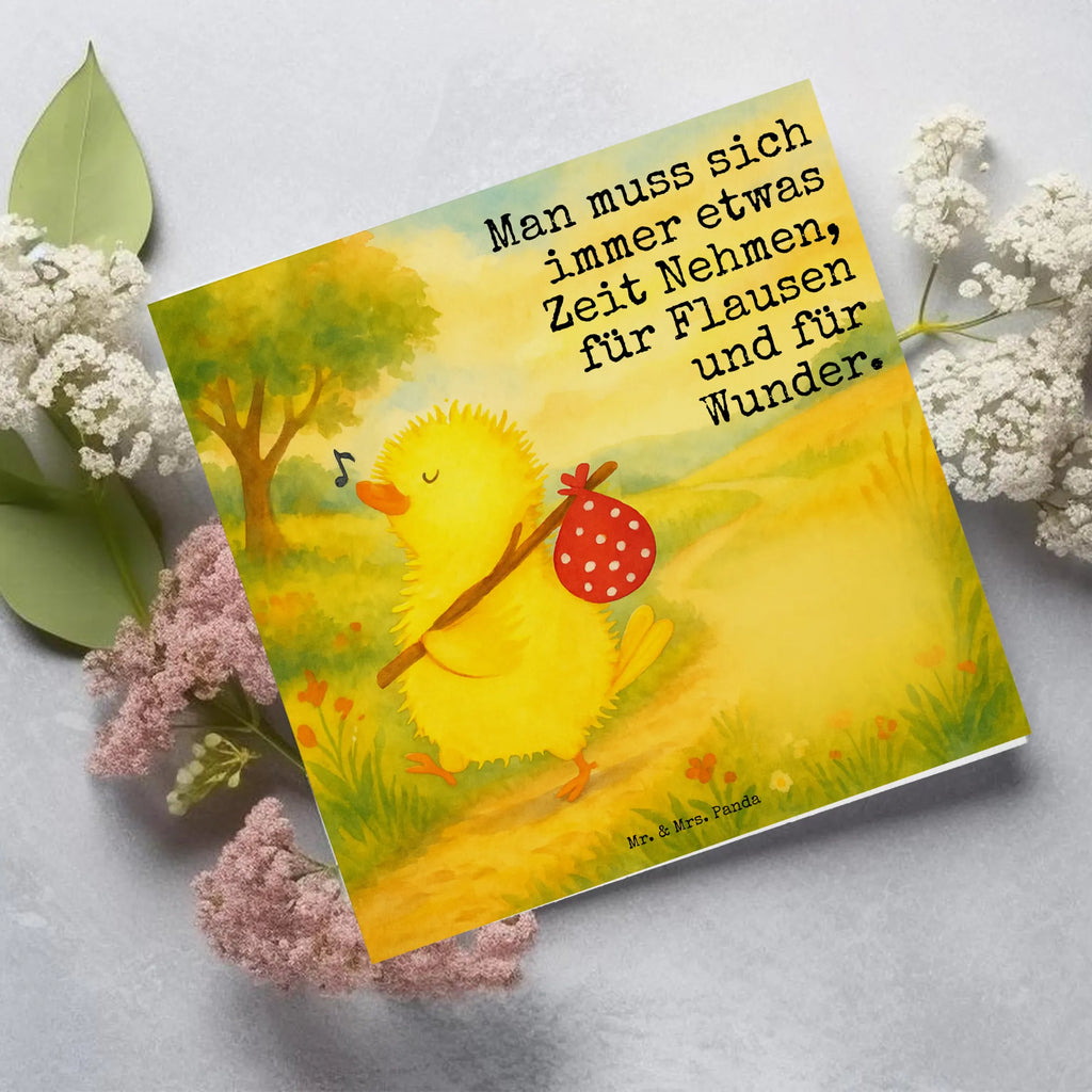 Karta Deluxe pisklę Wędrówka Design Wielkanoc, zajączek wielkanocny, prezenty wielkanocne, gniazdo wielkanocne, dekoracje wielkanocne, prezenty na Wielkanoc, prezent wielkanocny, prezenty wielkanocne dla dzieci, Wielkanoc dla dzieci