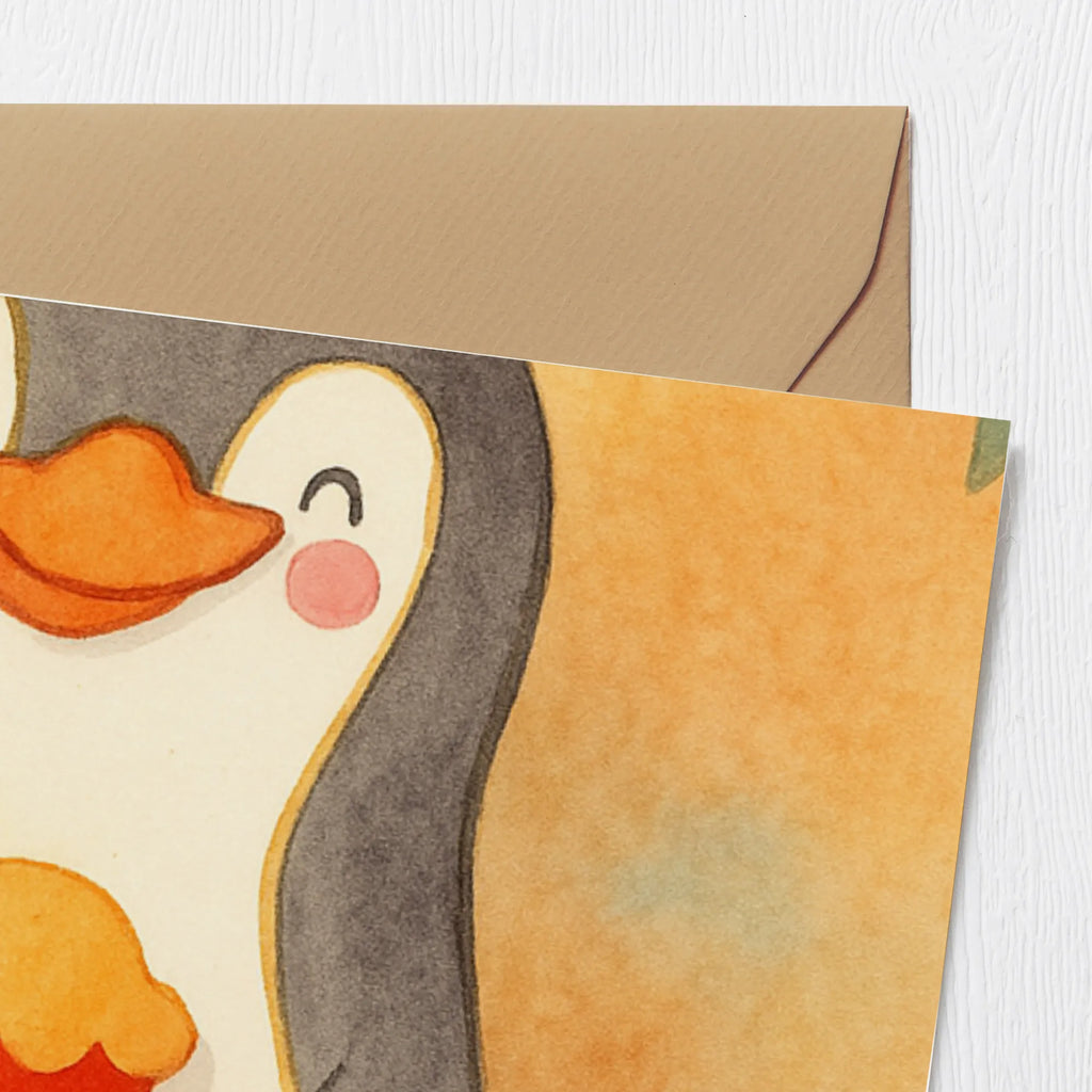 Karta Deluxe Pingwin Urodziny Design Urodziny, prezent urodzinowy, prezent