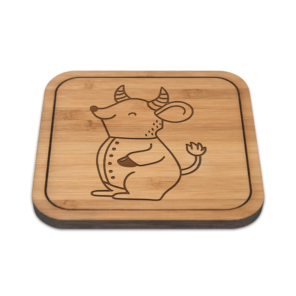 Square coaster Taurus Astrology square, coasters, glasses, giveaways, constellations, birthdays, astrology, date of birth, month of birth