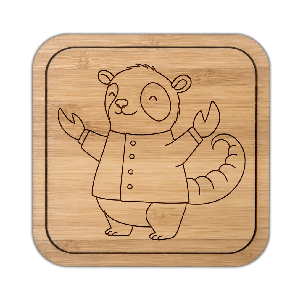 Square coaster Scorpion Astrology coasters, glasses, square, giveaways, constellations, birthdays, astrology, date of birth, month of birth