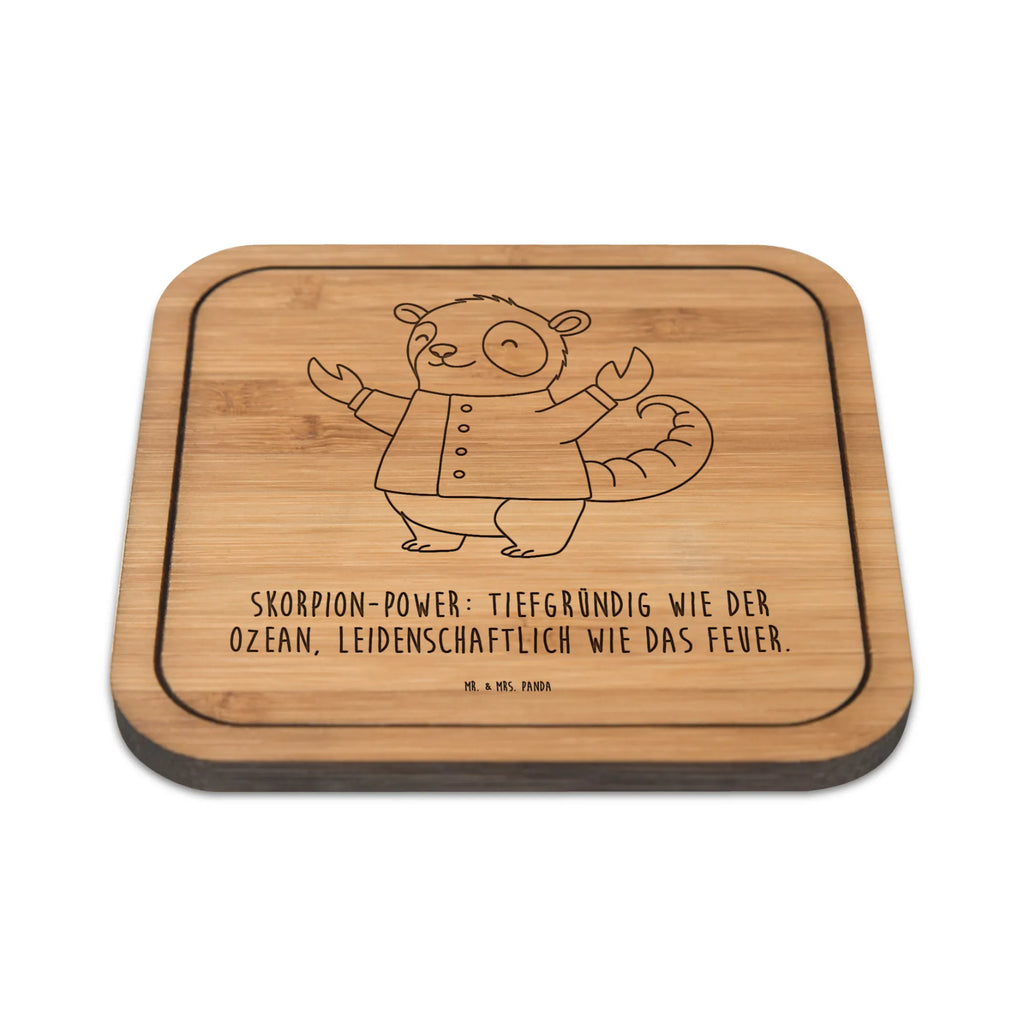 Square coaster Scorpion Astrology coasters, glasses, square, giveaways, constellations, birthdays, astrology, date of birth, month of birth