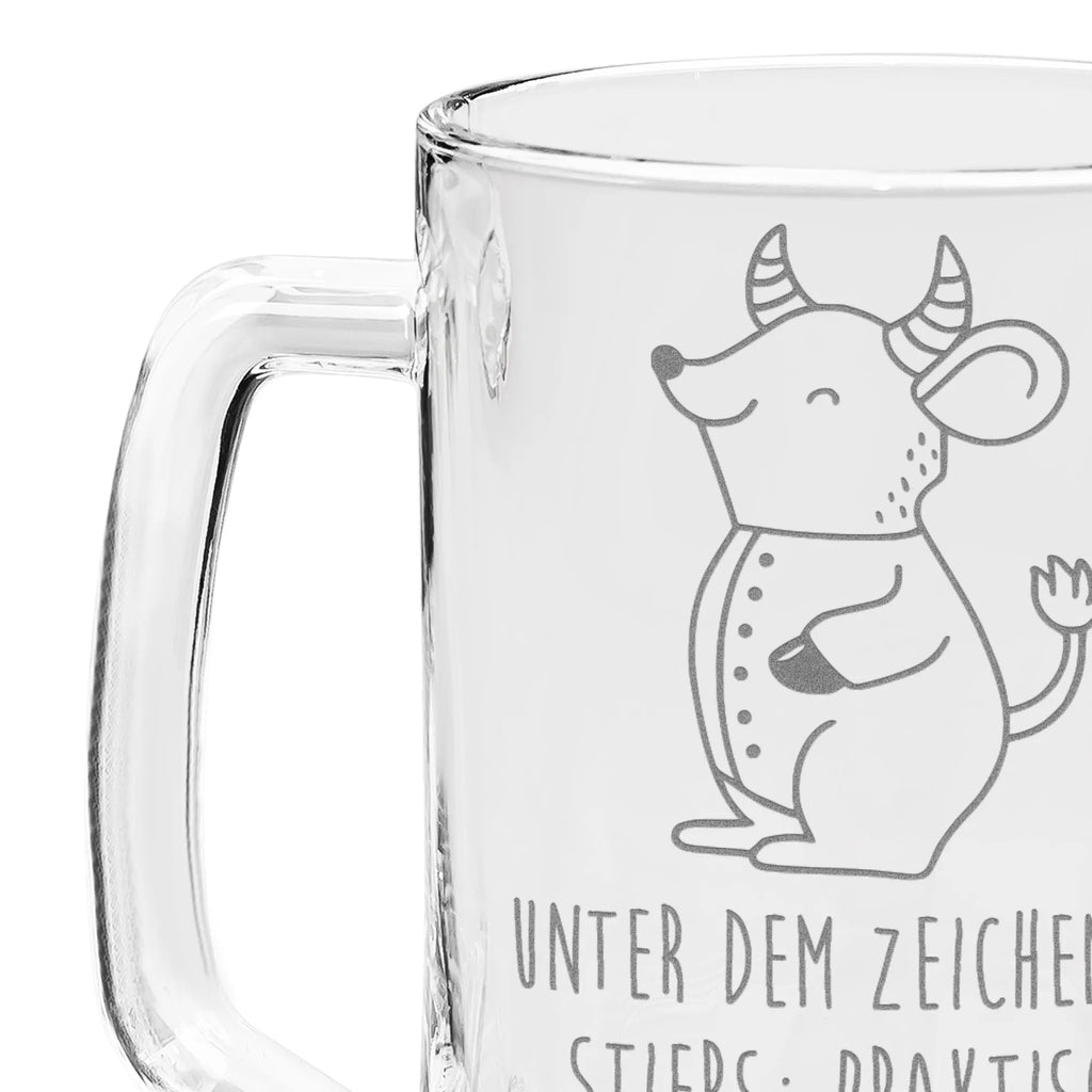 Grawerowany Kufel Piwa Byk Astrologia Znak zodiaku, gwiazdozbiór, astrologia, ascendent