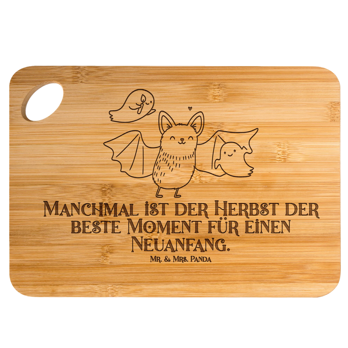 Bamboo chopping board Bat Ghosts decoration, gifts, Martin singing, decor, giving