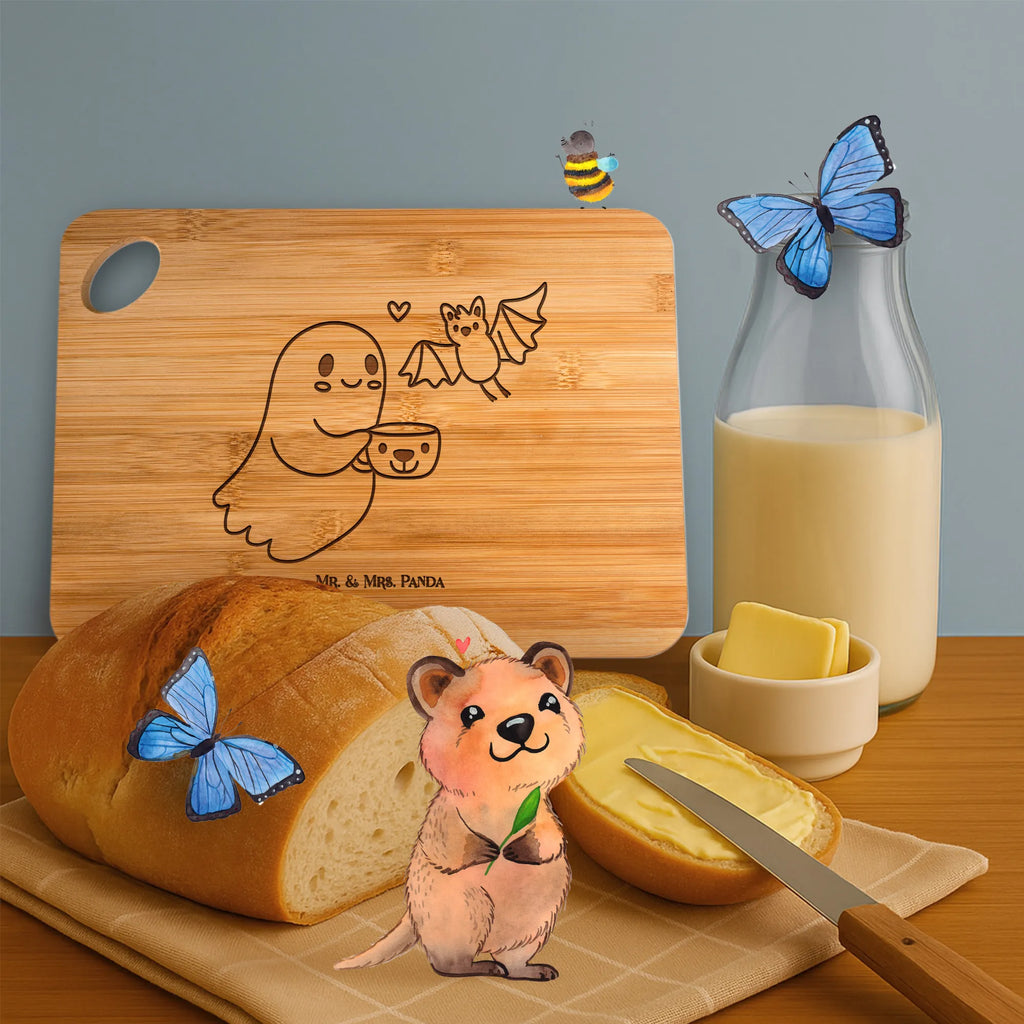 Frühstücksbrett Gespenst Kaffee Brett, Küchenbrett, Schneidebrett, Hackbrett, Servierbrett, Holzbrettchen, Frühstücksbrett, Holzbrett, Dekoration, Geschenke, Schenken, Deko, Halloween, Martinssingen, Gespenst, Kaffee