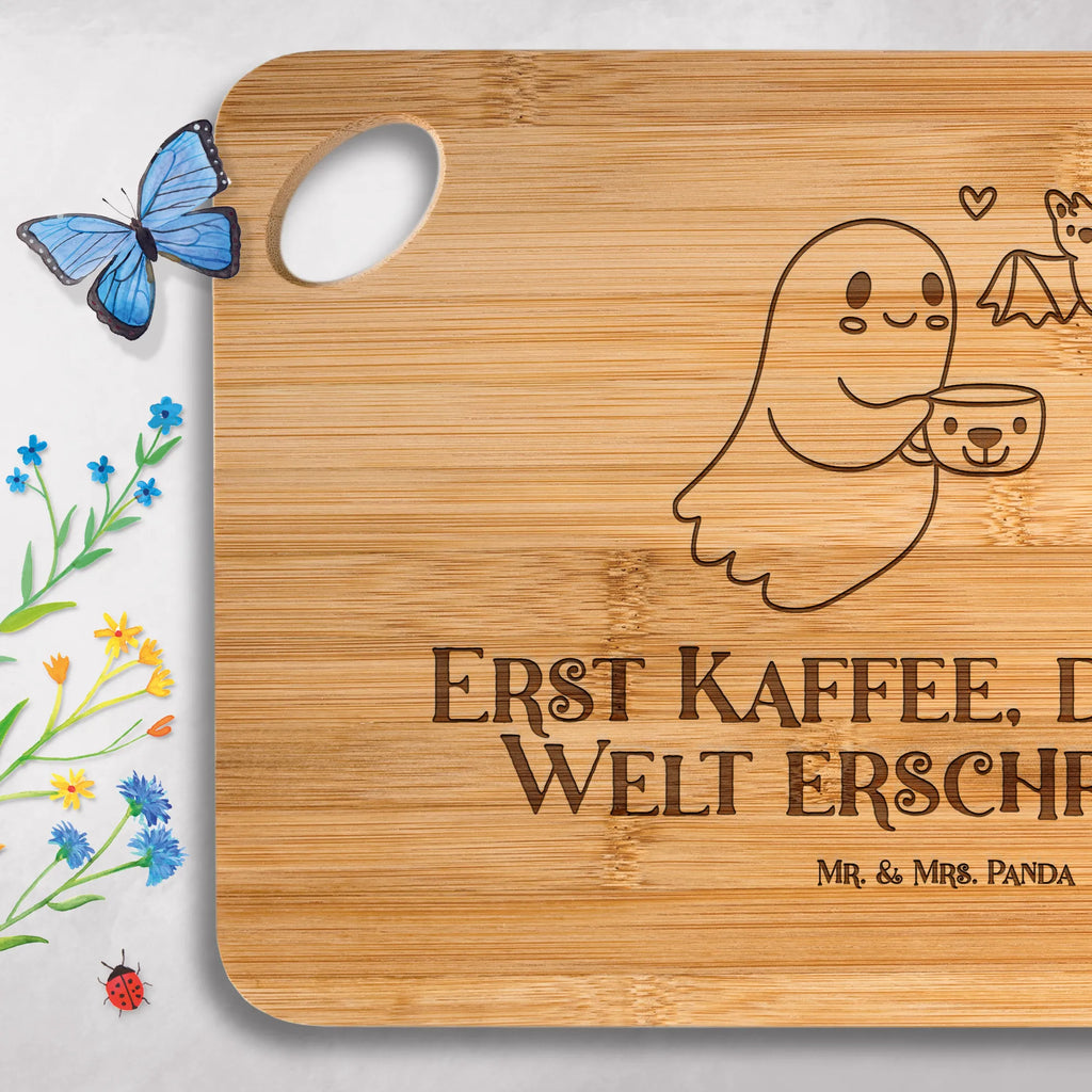 Frühstücksbrett Gespenst Kaffee Brett, Küchenbrett, Schneidebrett, Hackbrett, Servierbrett, Holzbrettchen, Frühstücksbrett, Holzbrett, Dekoration, Geschenke, Schenken, Deko, Halloween, Martinssingen, Gespenst, Kaffee