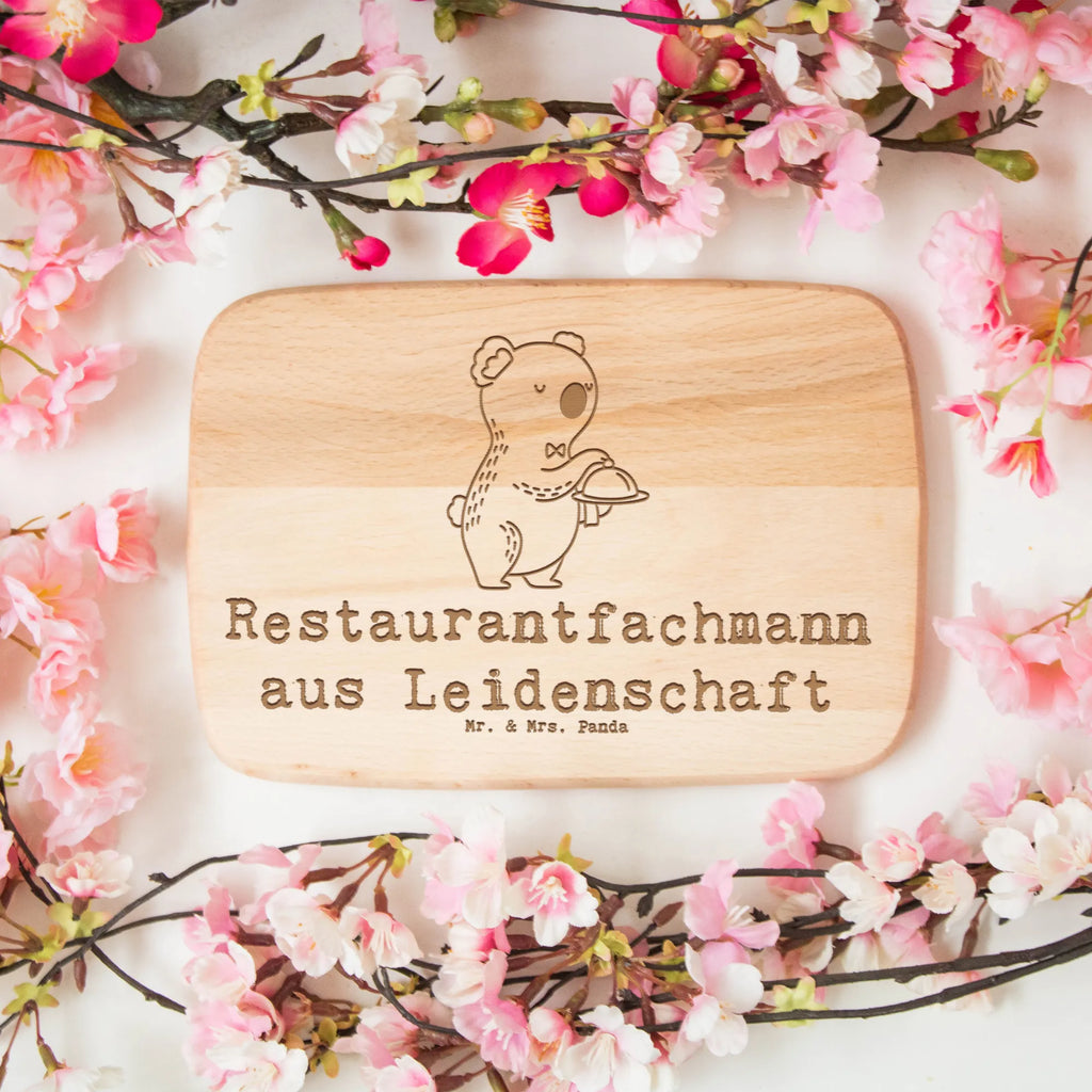 Holzbrett Restaurantfachmann Leidenschaft Schneidebrett, Frühstücksbrett, Holzbrett, Küchenbrett, Frühstücksbrettchen, Brot, Schneidebrett Holz, Geschenk, Schenken, Jubiläum, Danke, Dankeschön, Beruf, Ausbildung, Abschied, Rente, Kollege, Kollegin, Arbeitskollege, Mitarbeiter, Firma
