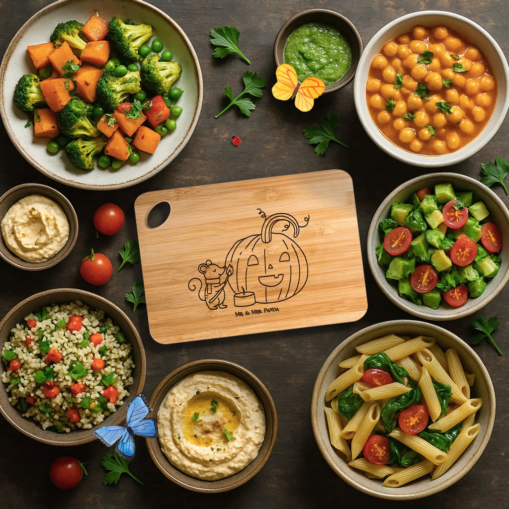 Bambus - deska do krojenia dynia mysz dekoracja, dekoracje, prezenty, dawanie