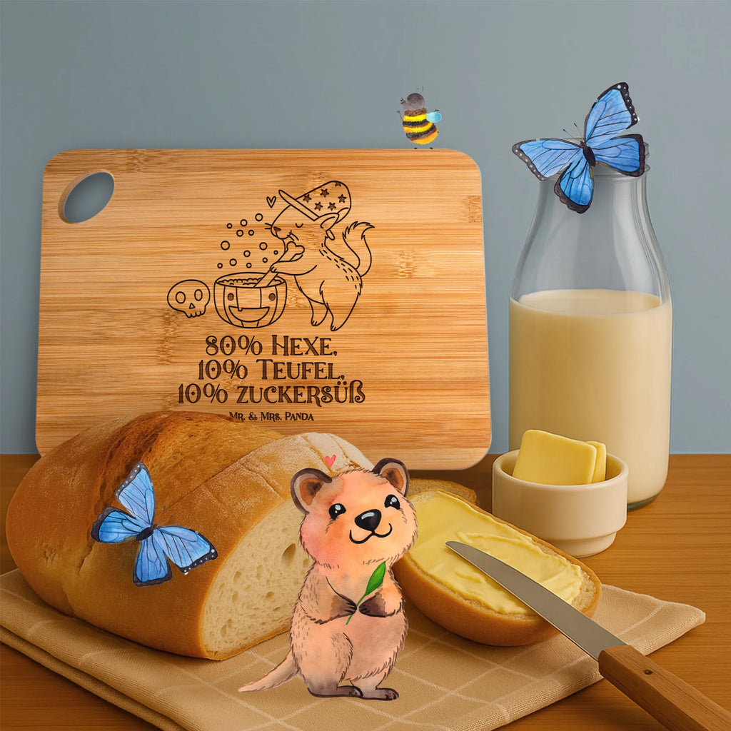 Bambus - deska do krojenia kocur kocioł czarownic dekoracja, dekoracje, prezenty, dawanie