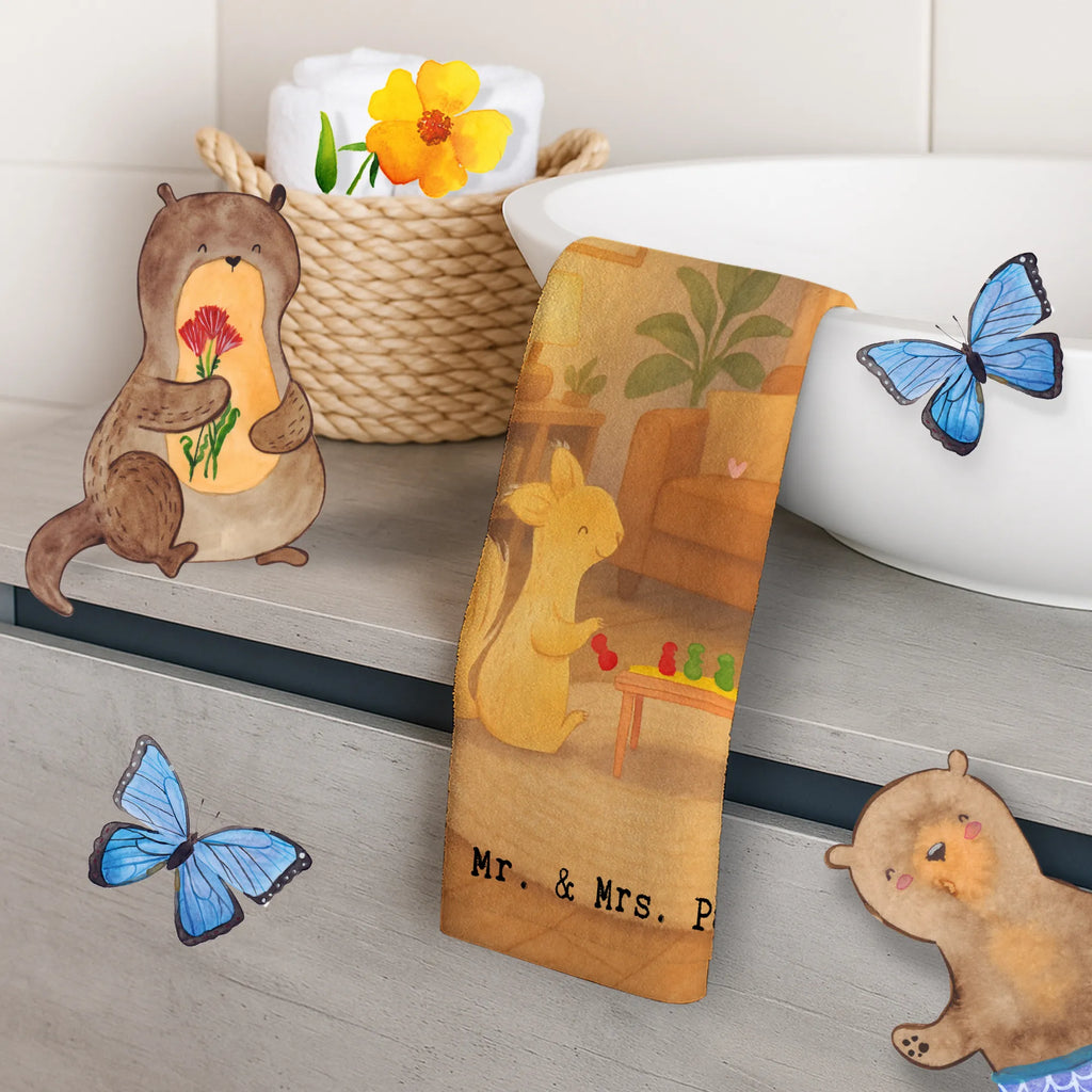 Guest towel Squirrel board games Design Gift, giving, thank you, award, profit, athlete, game night, games, Board games