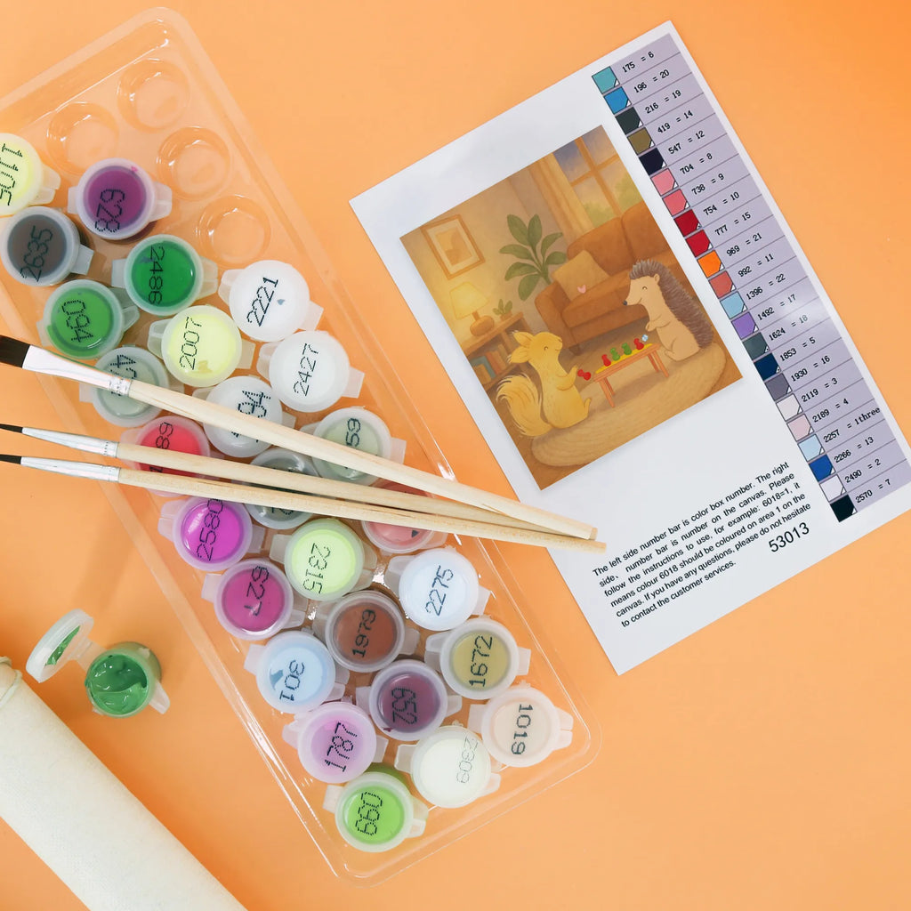 Malowanie według numerów wiewiórka gry towarzyskie Design Prezent, Dyscyplina sportowa, Darować, Dziękuję, Dzięki, Wyróżnienie, Wygrana, Sportowiec