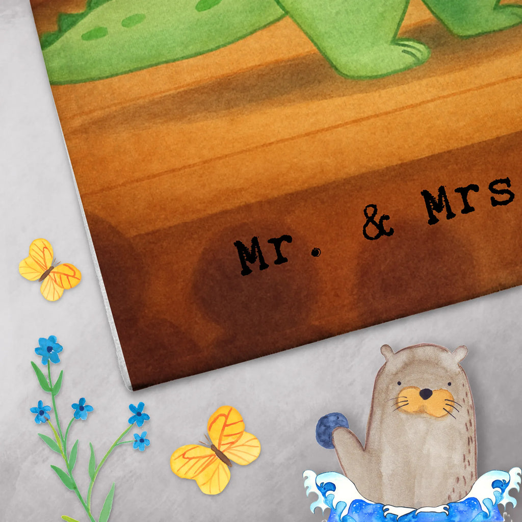 Guest towel crocodile To sing Design Gift, giving, thank you, award, profit, athlete, hobby singers, vocals, Singing, live performance