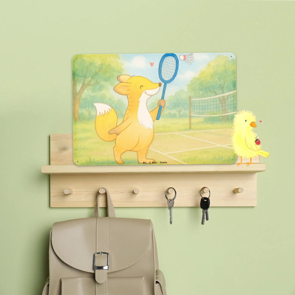 Blechschild Fuchs Federball spielen Design Türschild Metall, Wandschild Metall, Blechschild Büro, Blechschild, Blechschild Für Männer, Blechschild Groß, Dekoschild Metall, Blechschild Zum Aufhängen, Blechschild Küche, Blechschild Für Frauen, Geschenk, Sportler, Gewinn, Auszeichnung, Sport, Dankeschön, Danke, Hobby, Sportart, Schenken, Federball spielen, Badminton