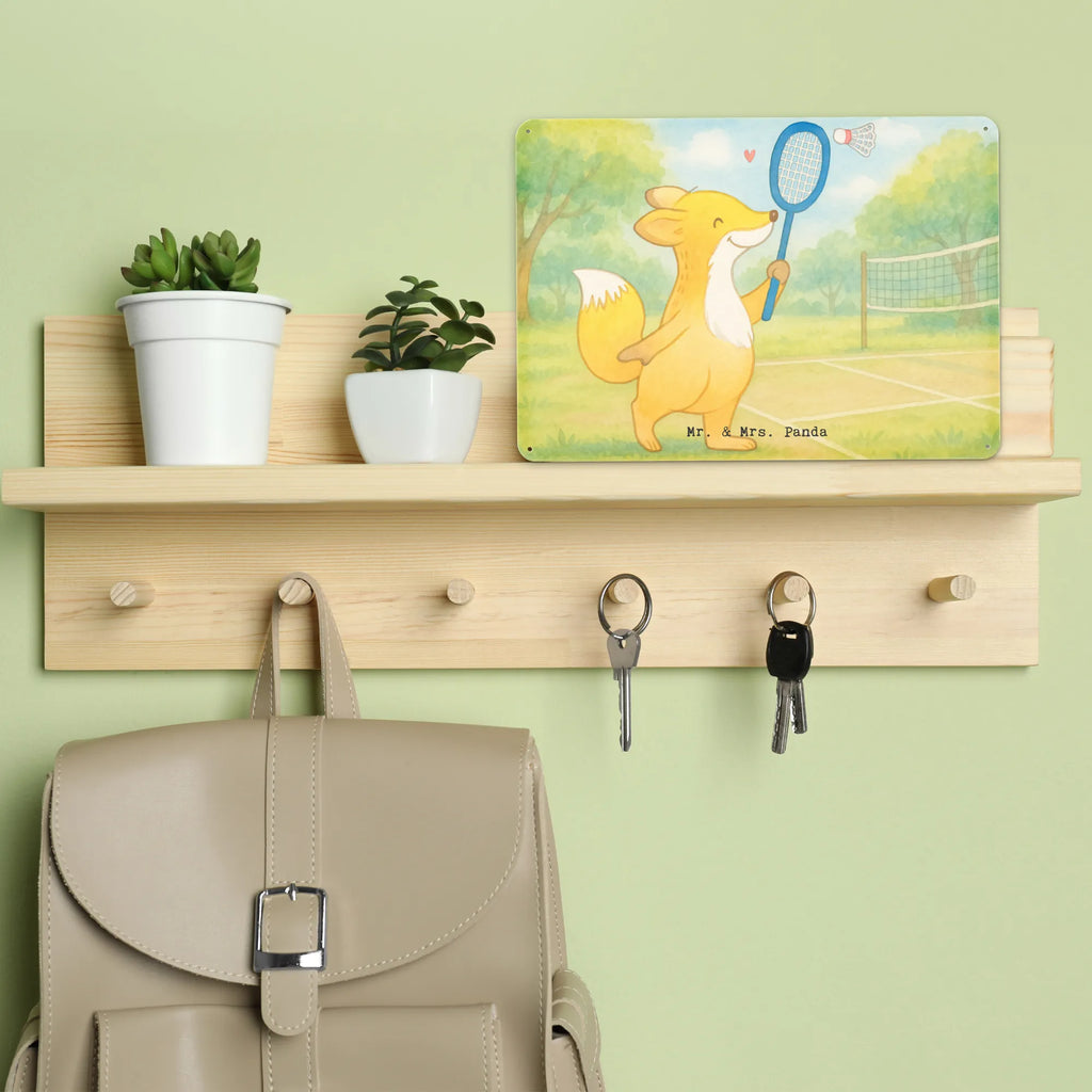 Blechschild Fuchs Federball spielen Design Türschild Metall, Wandschild Metall, Blechschild Büro, Blechschild, Blechschild Für Männer, Blechschild Groß, Dekoschild Metall, Blechschild Zum Aufhängen, Blechschild Küche, Blechschild Für Frauen, Geschenk, Sportler, Gewinn, Auszeichnung, Sport, Dankeschön, Danke, Hobby, Sportart, Schenken, Federball spielen, Badminton