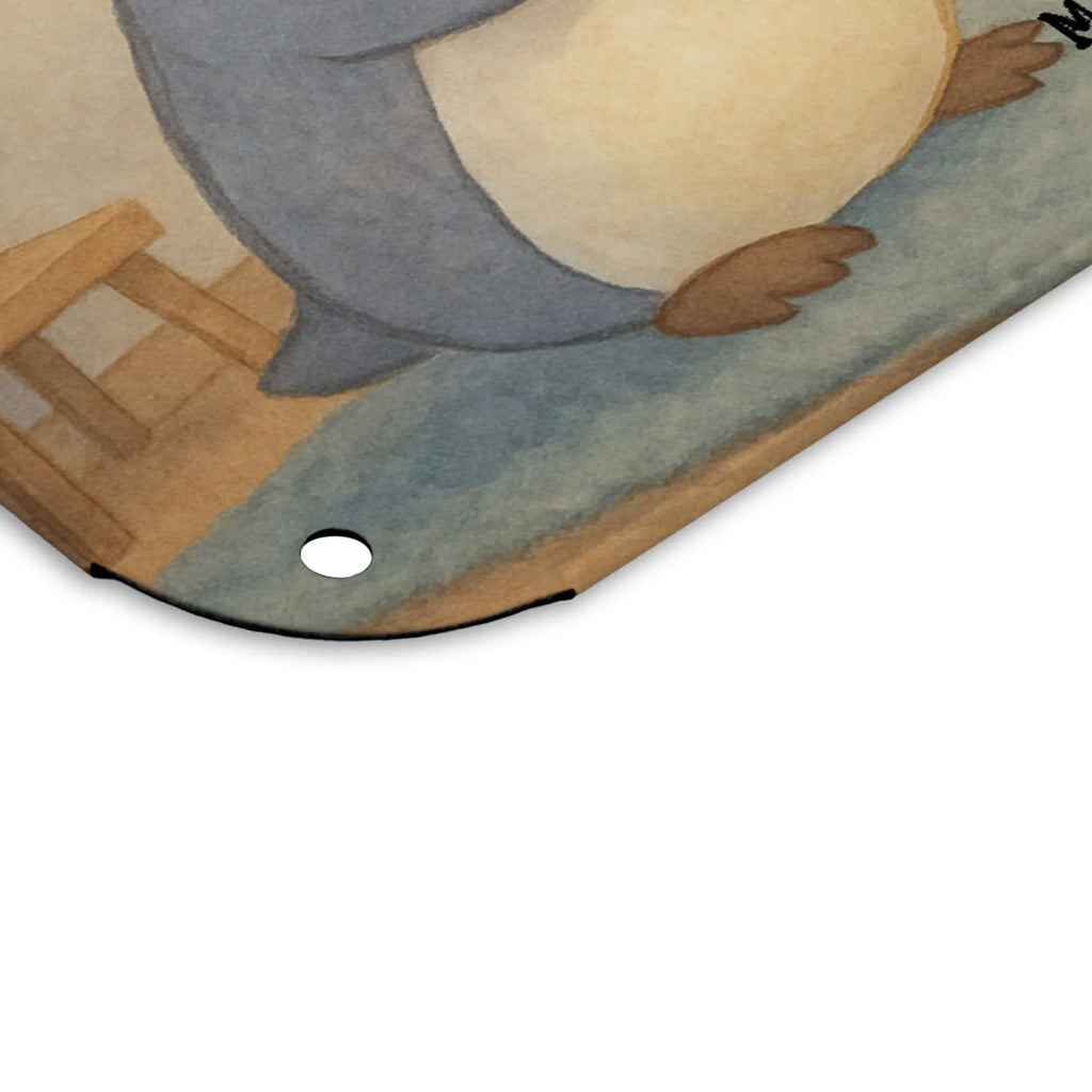 Metalowy szyld pingwin grać Design Prezent, Dyscyplina sportowa, Darować, Dziękuję, Dzięki, Wyróżnienie, Wygrana, Sportowiec