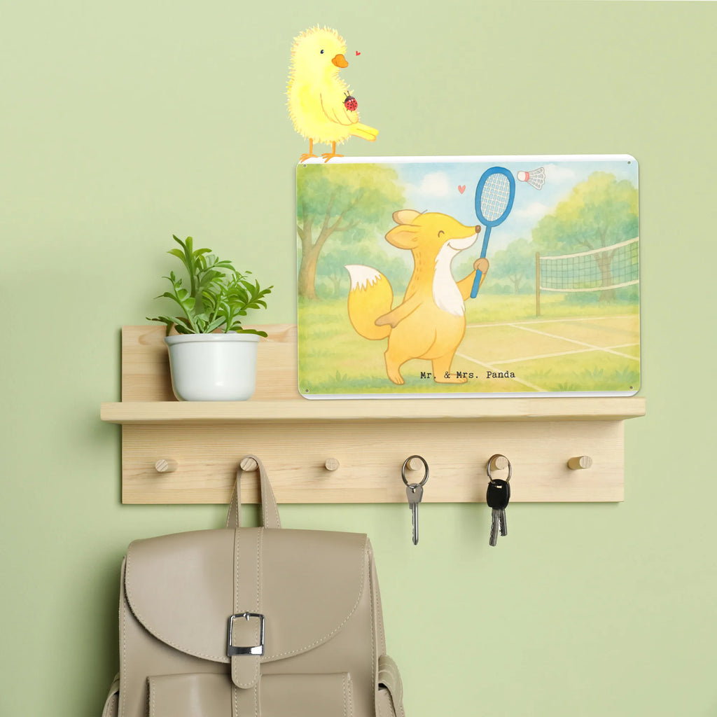 Blechschild Fuchs Federball spielen Design Türschild Metall, Wandschild Metall, Blechschild Büro, Blechschild, Blechschild Für Männer, Blechschild Groß, Dekoschild Metall, Blechschild Zum Aufhängen, Blechschild Küche, Blechschild Für Frauen, Geschenk, Sportler, Gewinn, Auszeichnung, Sport, Dankeschön, Danke, Hobby, Sportart, Schenken, Federball spielen, Badminton