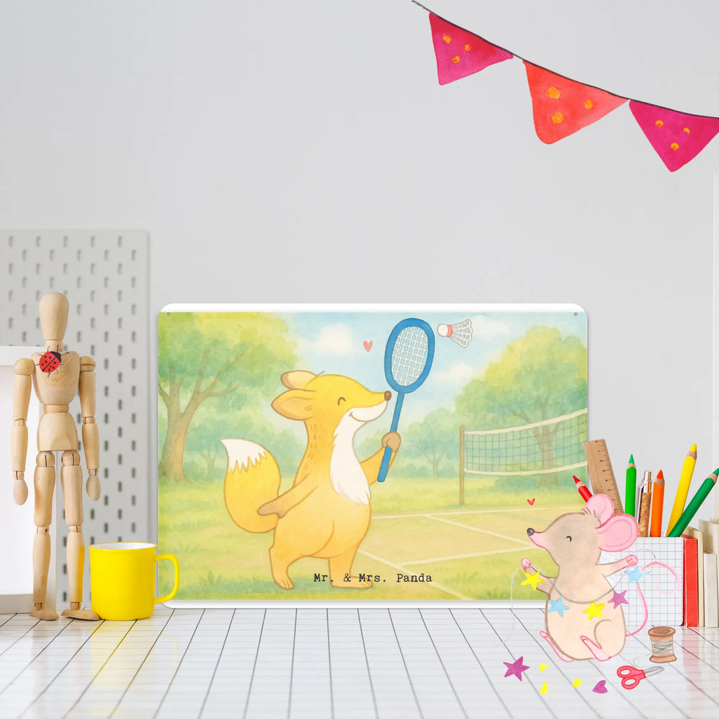 Blechschild Fuchs Federball spielen Design Türschild Metall, Wandschild Metall, Blechschild Büro, Blechschild, Blechschild Für Männer, Blechschild Groß, Dekoschild Metall, Blechschild Zum Aufhängen, Blechschild Küche, Blechschild Für Frauen, Geschenk, Sportler, Gewinn, Auszeichnung, Sport, Dankeschön, Danke, Hobby, Sportart, Schenken, Federball spielen, Badminton