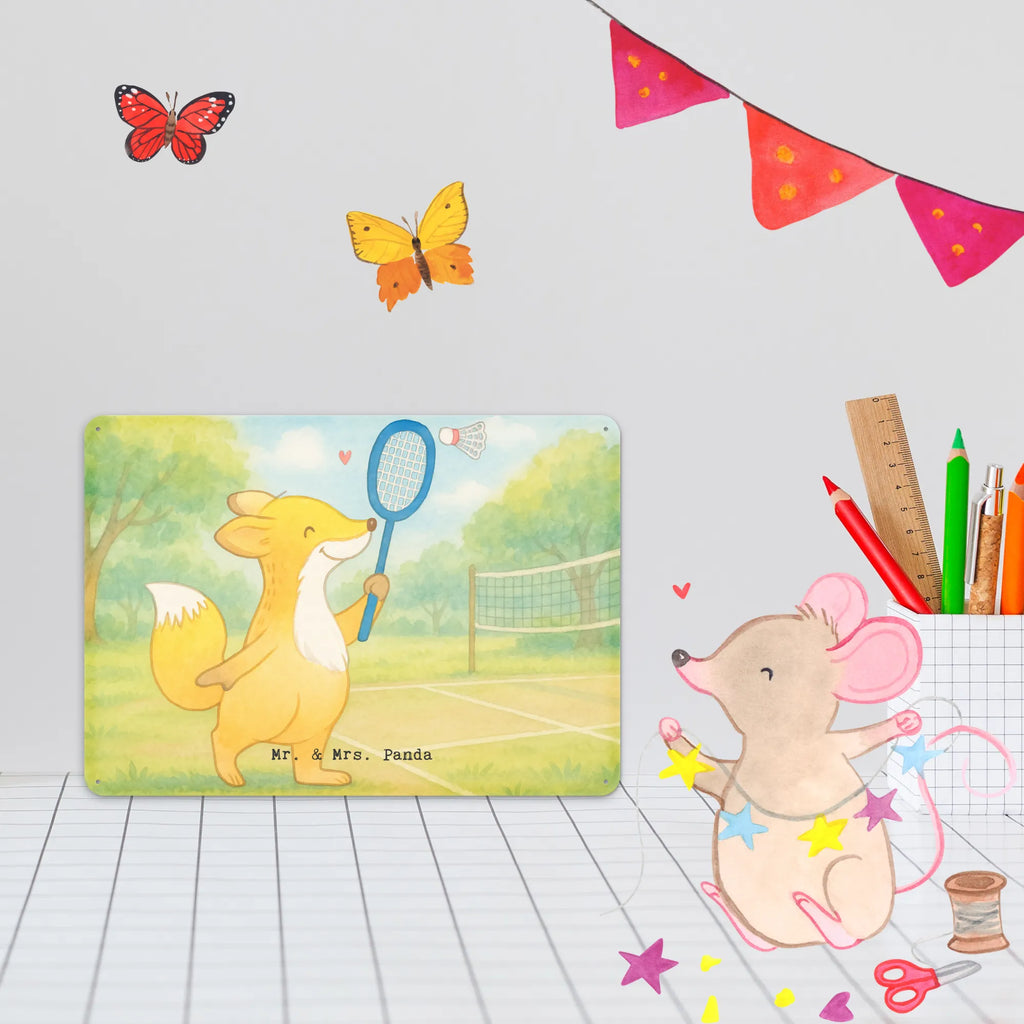 Blechschild Fuchs Federball spielen Design Türschild Metall, Wandschild Metall, Blechschild Büro, Blechschild, Blechschild Für Männer, Blechschild Groß, Dekoschild Metall, Blechschild Zum Aufhängen, Blechschild Küche, Blechschild Für Frauen, Geschenk, Sportler, Gewinn, Auszeichnung, Sport, Dankeschön, Danke, Hobby, Sportart, Schenken, Federball spielen, Badminton