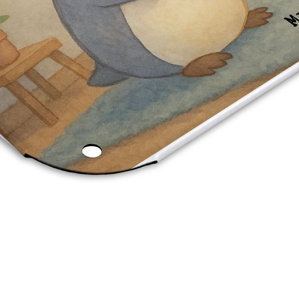 Metalowy szyld pingwin grać Design Prezent, Dyscyplina sportowa, Darować, Dziękuję, Dzięki, Wyróżnienie, Wygrana, Sportowiec