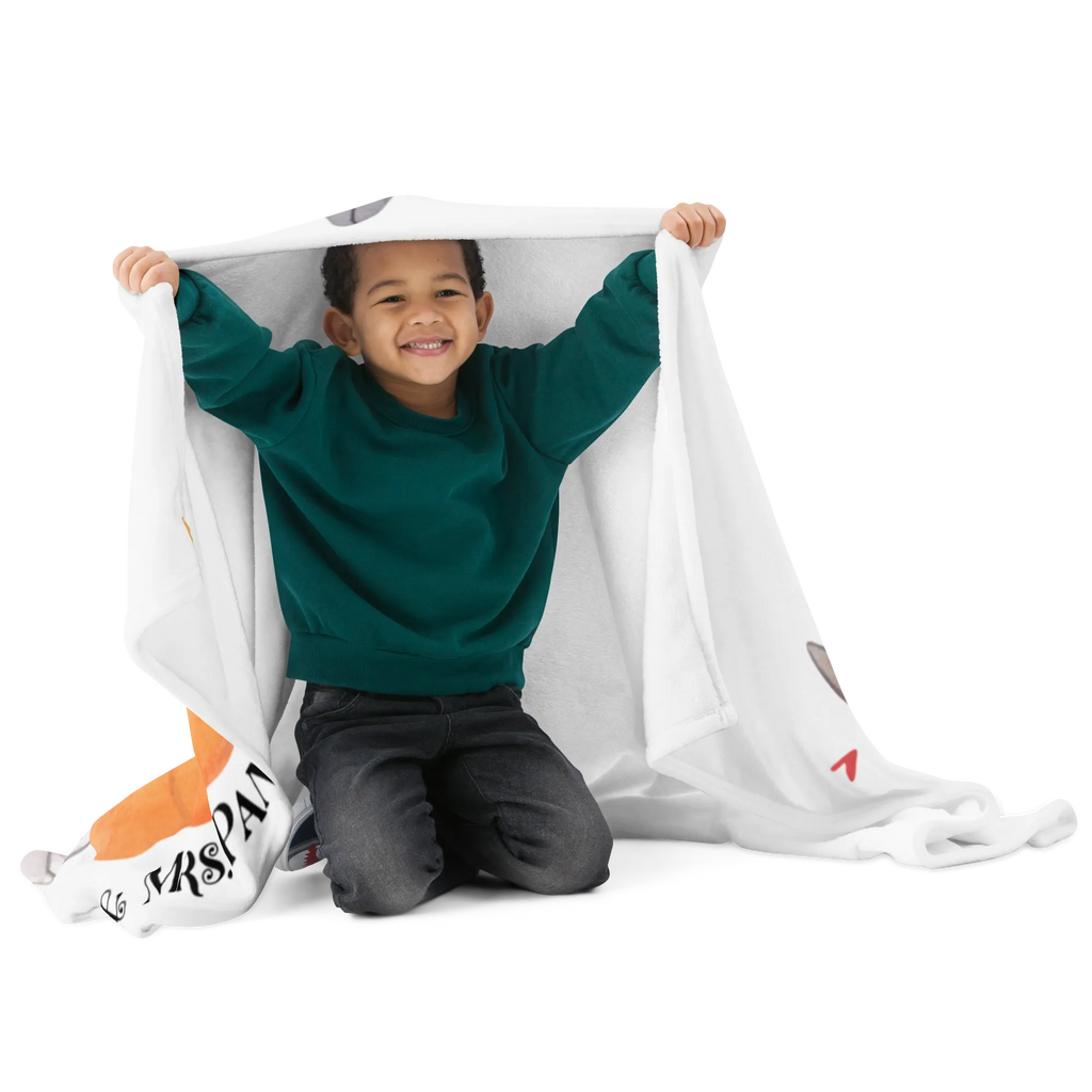 Kuscheldecke Krähe Halloween