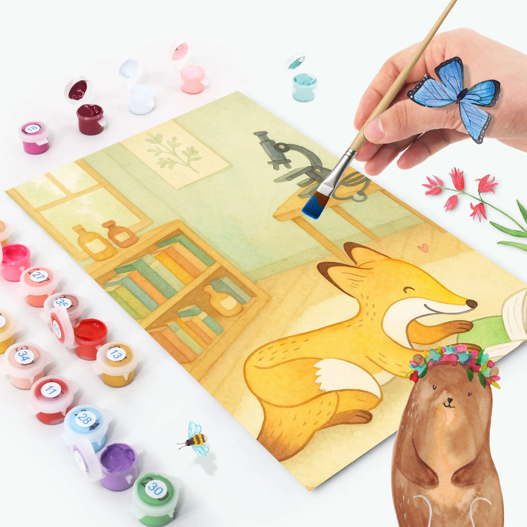 Malen nach Zahlen Fuchs Lesen Design Ausmalbild, Kunstwerk, Basteln, DIY, Künstler, Malen, Malen nach Zahlen, Kreativität, Bastelidee, Sportler, Schenken, Gewinn, Auszeichnung, Dankeschön, Danke, Hobby, Sportart, Geschenk, Sport, Bücher lesen, lesen, Bücherwurm