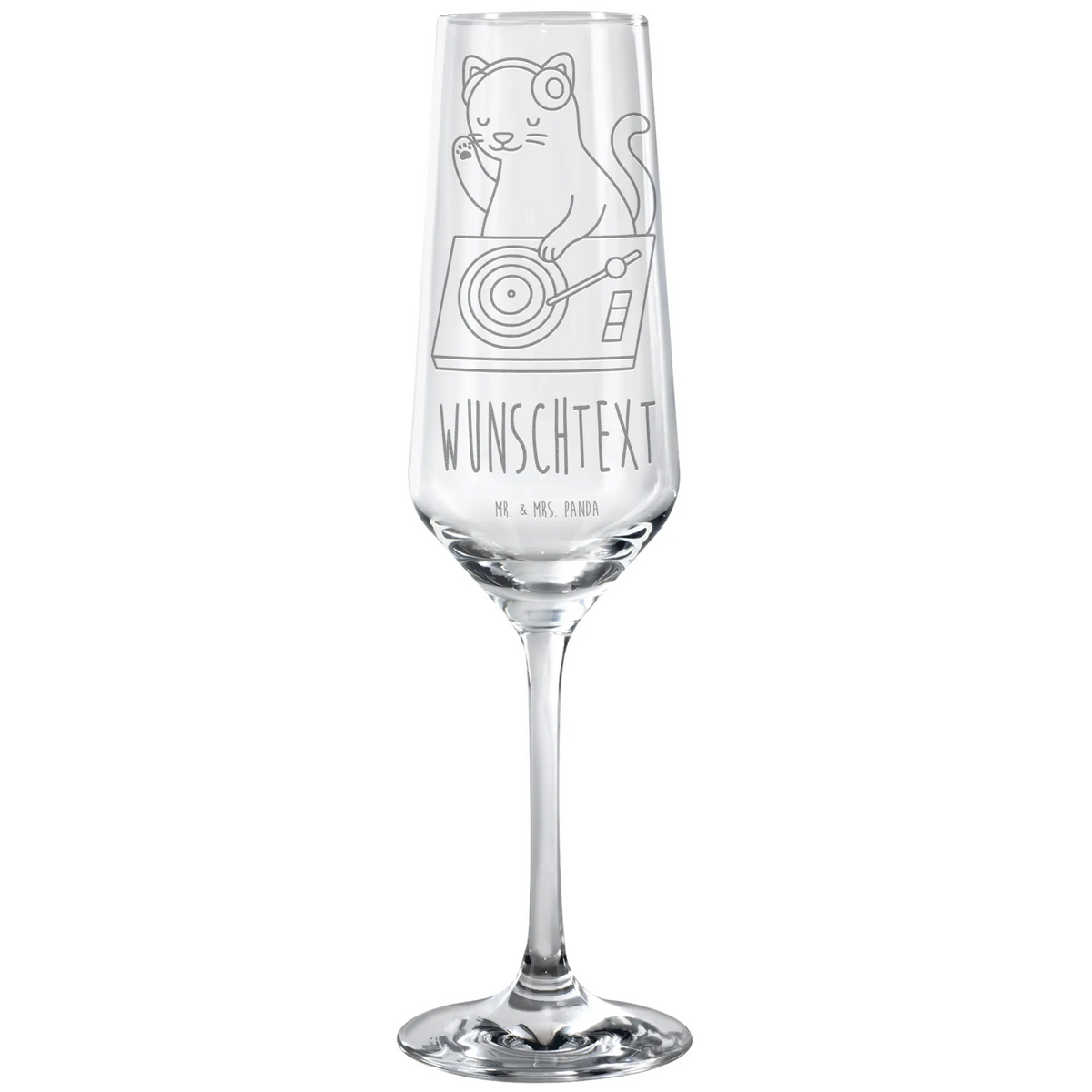 Personalisiertes Sektglas Katze DJ Sektglas mit Gravur, Champagnerglas Gravur, Design-Sektglas Mit Gravur, Sektglas personalisieren, Sektglas Mit Namen, Champagnerglas Mit Namensgravur, Champagnerglas mit Gravur, Sektglas gravieren lassen, Dekoratives Sektglas Mit Wunschnamen, graviertes sektglas, Sektglas personalisiert, Personalisiertes Champagnerglas, personalisiertes Sektglas, Instrumente, Geschenke Musiker, Musikliebhaber, Feiern, Katze, Disko, Tanzen, DJ, Club
