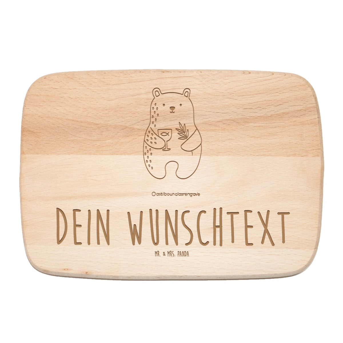 Personalised serving board bear confirmation teddy bear, cuddly toy, church, service, confirmation, evangelic