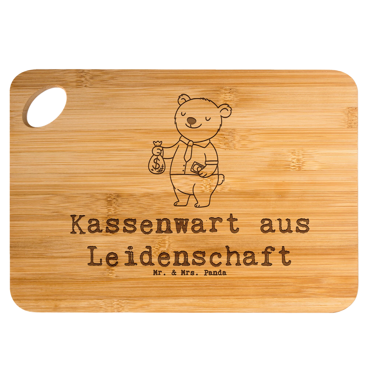 Bamboo chopping board treasurer Passion gift, sayings, gift idea, best, farewell gift, passing exam, anniversary, retirement, promotion, job start, profession