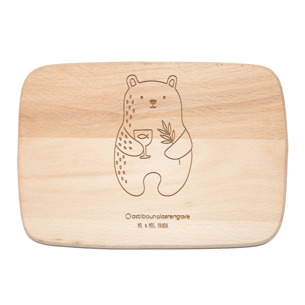 Serving board bear confirmation Board, teddy bear, cuddly toy, confirmation, service, evangelic, church