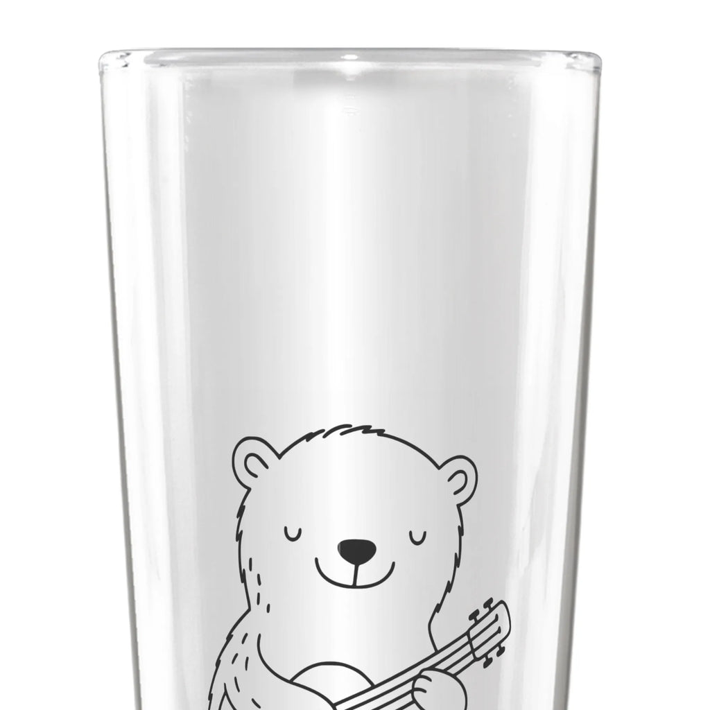 Spersonalizowany kufel do piwa niedźwiedź Gitara Niedźwiedź, Miś, Pluszowy miś