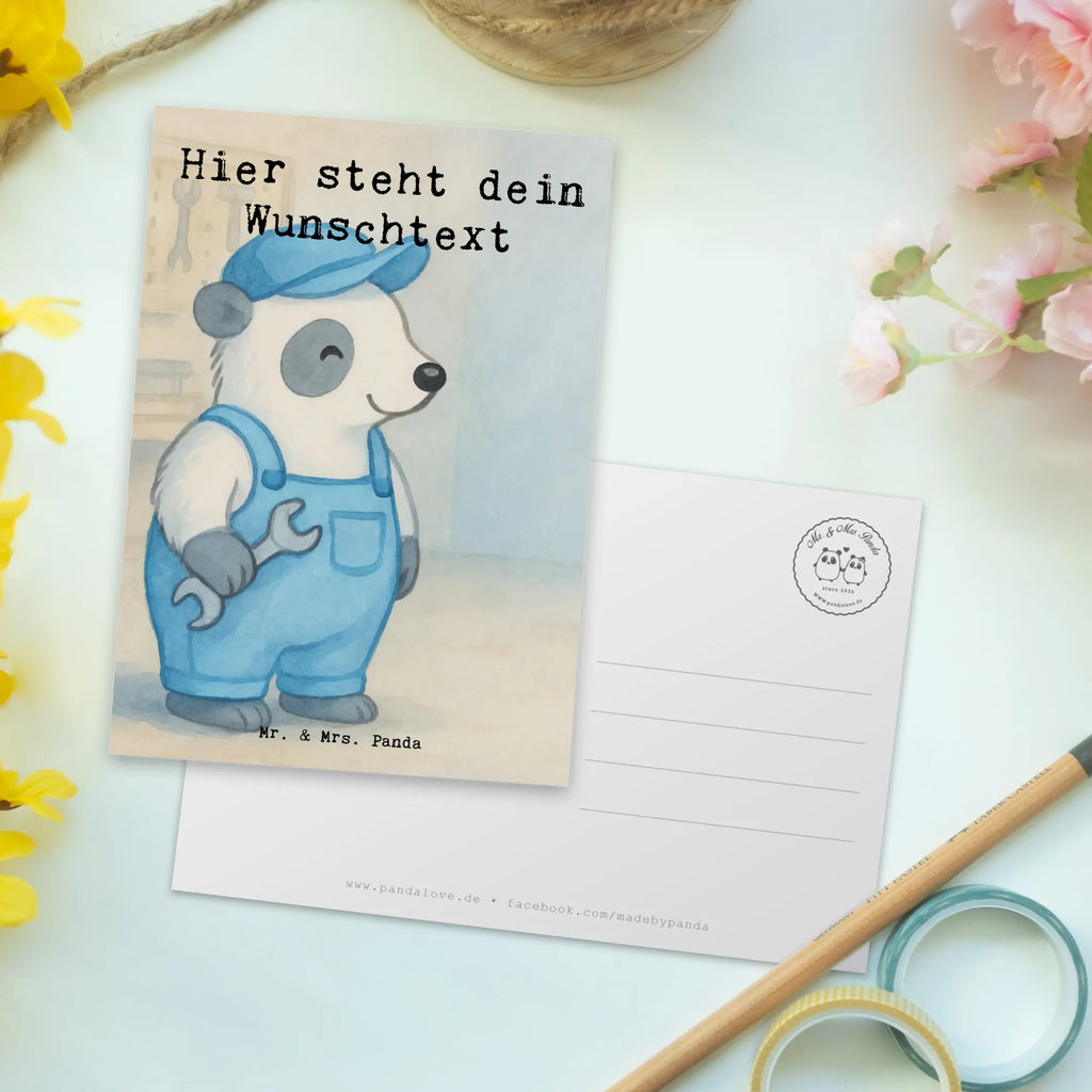 Personalizowana kartka pocztowa Mechatronik pojazdów pasja Design Prezent, Dziękuję, Zawód, Wykształcenie, Jubileusz, Pożegnanie, Emerytura, Kolega, Koleżanka, Dawać, Pracownik, Współpracownik, Dziękuję bardzo