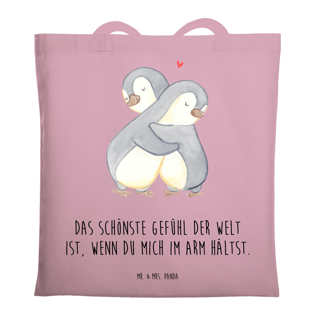 Tragetasche Pinguine Kuscheln Stofftasche, Laptoptasche, Einkaufstasche, Shopper, Umhängetasche, Stoffbeutel, Jutebeutel, Beutel, Strandtasche, Einkaufstüte, Tragetasche, Jutetasche, Badetasche, Tasche, Schultertasche, Beuteltasche, Liebe, Partner, Freund, Freundin, Ehemann, Ehefrau, Heiraten, Verlobung, Heiratsantrag, Liebesgeschenk, Jahrestag, Hocheitstag, Geschenk für Freundin, Geschenk für Frauen, für Ehemann, Liebesbeweis, Mitbringsel, für Männer, Hochzeitstag, Geschenk für Partner, Valentinstag