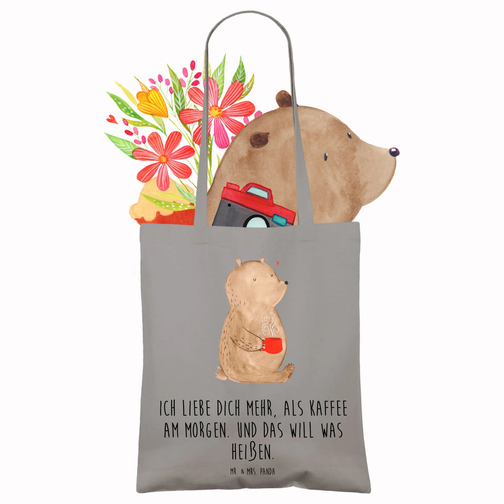 Tote bag bear morning coffee jute bag, cloth bag, pouch, shopper, Carrier bag, shopping bag, shoulder bag, bag, cotton bag, Love, Loving, Two, Together, Marriage, Engagement, Proposal of marriage, Love gift, gift for her, gift for him, anniversary gift, Valentine&#39;s Day Gift for Women Love Gift Anniversary Wedding Anniversary Party Favor Gift for Girlfriend Gift for Partner Boyfriend Gift Token of Love for Men for Husband