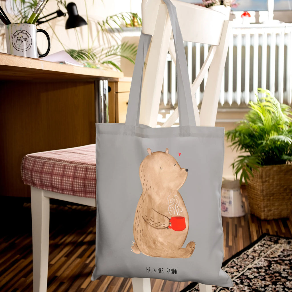 Tote bag bear morning coffee jute bag, cloth bag, pouch, shopper, Carrier bag, shopping bag, shoulder bag, bag, cotton bag, Love, Loving, Two, Together, Marriage, Engagement, Proposal of marriage, Love gift, gift for her, gift for him, anniversary gift, Valentine&#39;s Day Gift for Women Love Gift Anniversary Wedding Anniversary Party Favor Gift for Girlfriend Gift for Partner Boyfriend Gift Token of Love for Men for Husband
