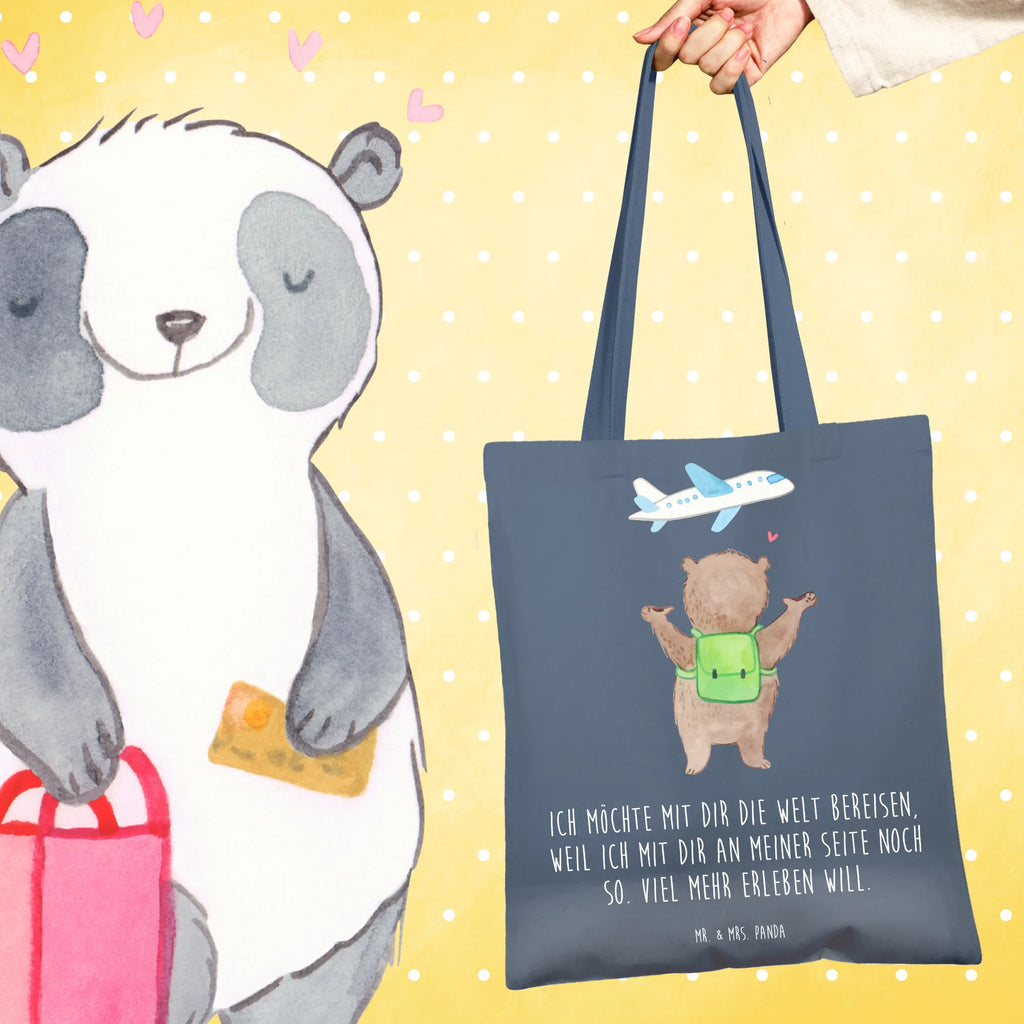 Tote bag bear Airplane Beutel, Beuteltasche, Jutebeutel, Schultertasche, Tragetasche, Stoffbeutel, Shopper, Tasche, Strandtasche, Umhängetasche, Einkaufstüte, Jutetasche, Stofftasche, Laptoptasche, Badetasche, Einkaufstasche, Liebe, Partner, Freund, Freundin, Ehemann, Ehefrau, Heiraten, Verlobung, Heiratsantrag, Liebesgeschenk, Jahrestag, Hocheitstag, Valentinstag, für Männer, Liebesbeweis, Mitbringsel, Hochzeitstag, Geschenk für Freundin, für Ehemann, Geschenk für Partner, Geschenk für Frauen