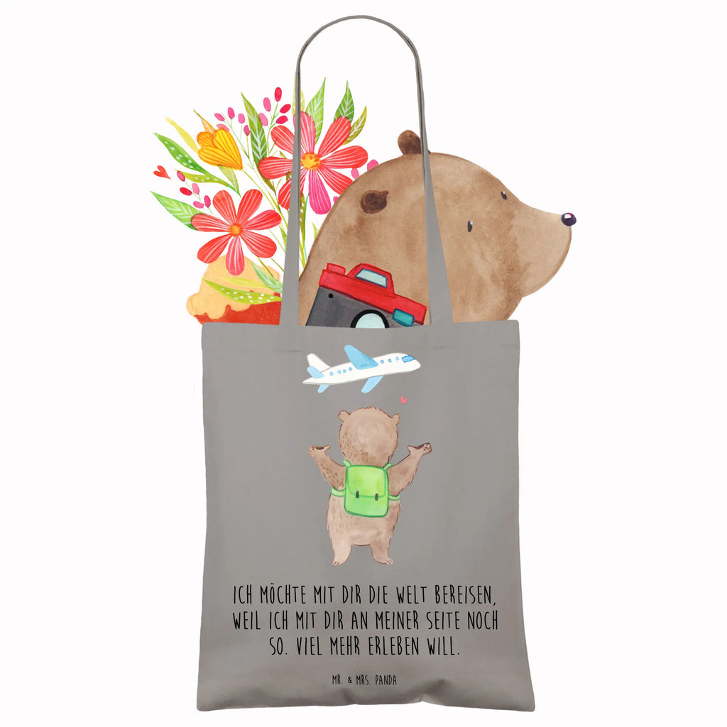 Tote bag bear Airplane Beutel, Beuteltasche, Jutebeutel, Schultertasche, Tragetasche, Stoffbeutel, Shopper, Tasche, Strandtasche, Umhängetasche, Einkaufstüte, Jutetasche, Stofftasche, Laptoptasche, Badetasche, Einkaufstasche, Liebe, Partner, Freund, Freundin, Ehemann, Ehefrau, Heiraten, Verlobung, Heiratsantrag, Liebesgeschenk, Jahrestag, Hocheitstag, Valentinstag, für Männer, Liebesbeweis, Mitbringsel, Hochzeitstag, Geschenk für Freundin, für Ehemann, Geschenk für Partner, Geschenk für Frauen