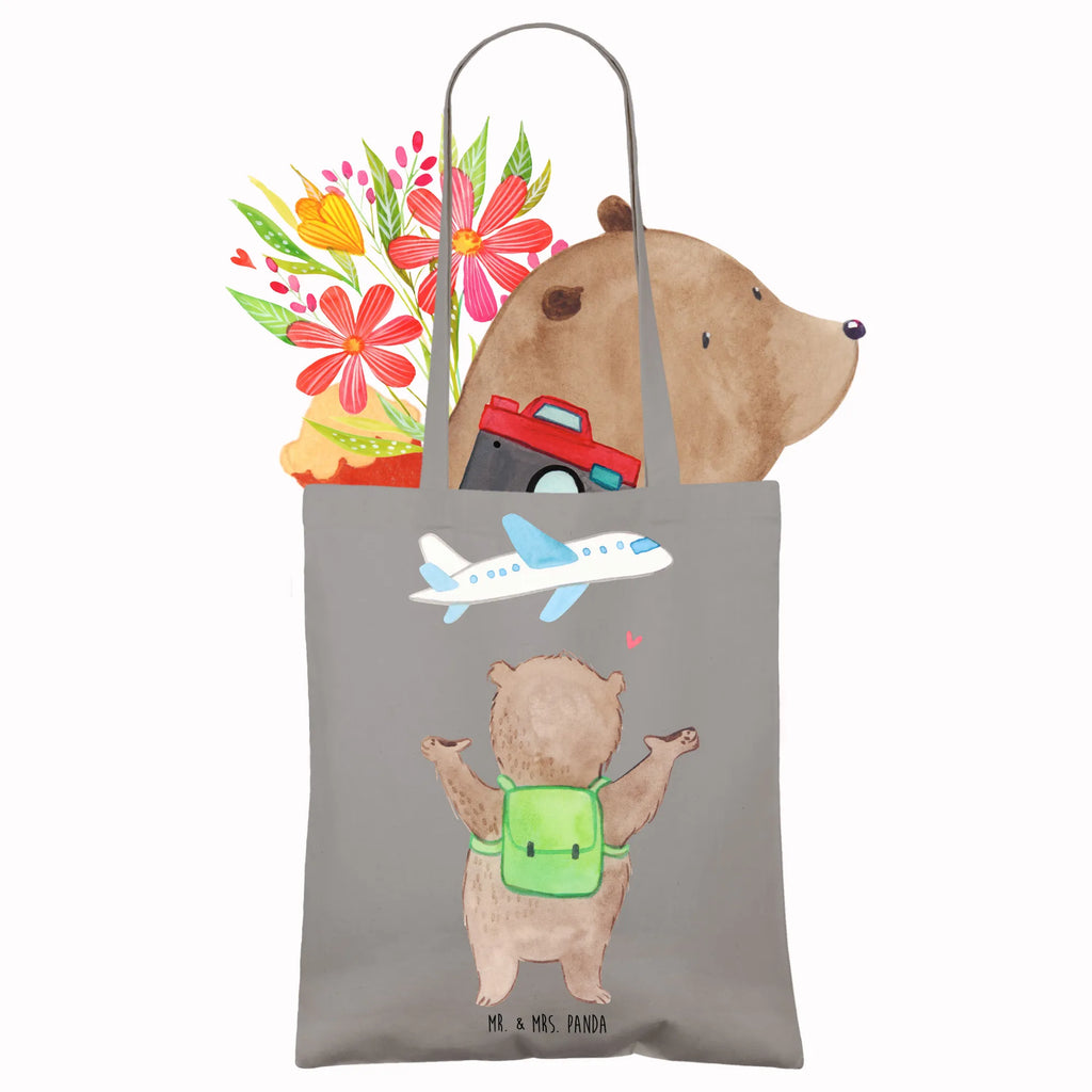 Tote bag bear Airplane Beutel, Beuteltasche, Jutebeutel, Schultertasche, Tragetasche, Stoffbeutel, Shopper, Tasche, Strandtasche, Umhängetasche, Einkaufstüte, Jutetasche, Stofftasche, Laptoptasche, Badetasche, Einkaufstasche, Liebe, Partner, Freund, Freundin, Ehemann, Ehefrau, Heiraten, Verlobung, Heiratsantrag, Liebesgeschenk, Jahrestag, Hocheitstag, Valentinstag, für Männer, Liebesbeweis, Mitbringsel, Hochzeitstag, Geschenk für Freundin, für Ehemann, Geschenk für Partner, Geschenk für Frauen