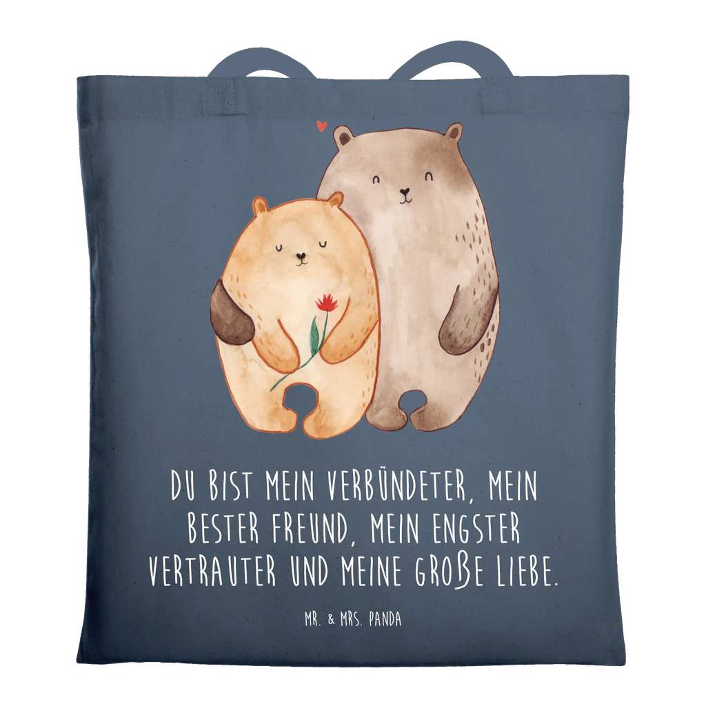 Tote bag Bears in love