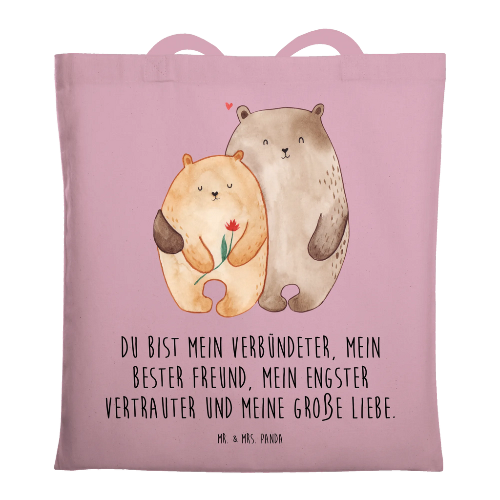 Tote bag Bears in love