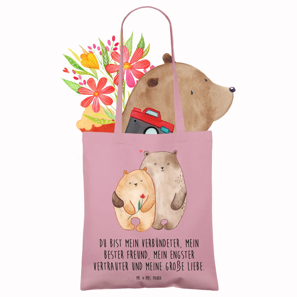 Tote bag Bears in love