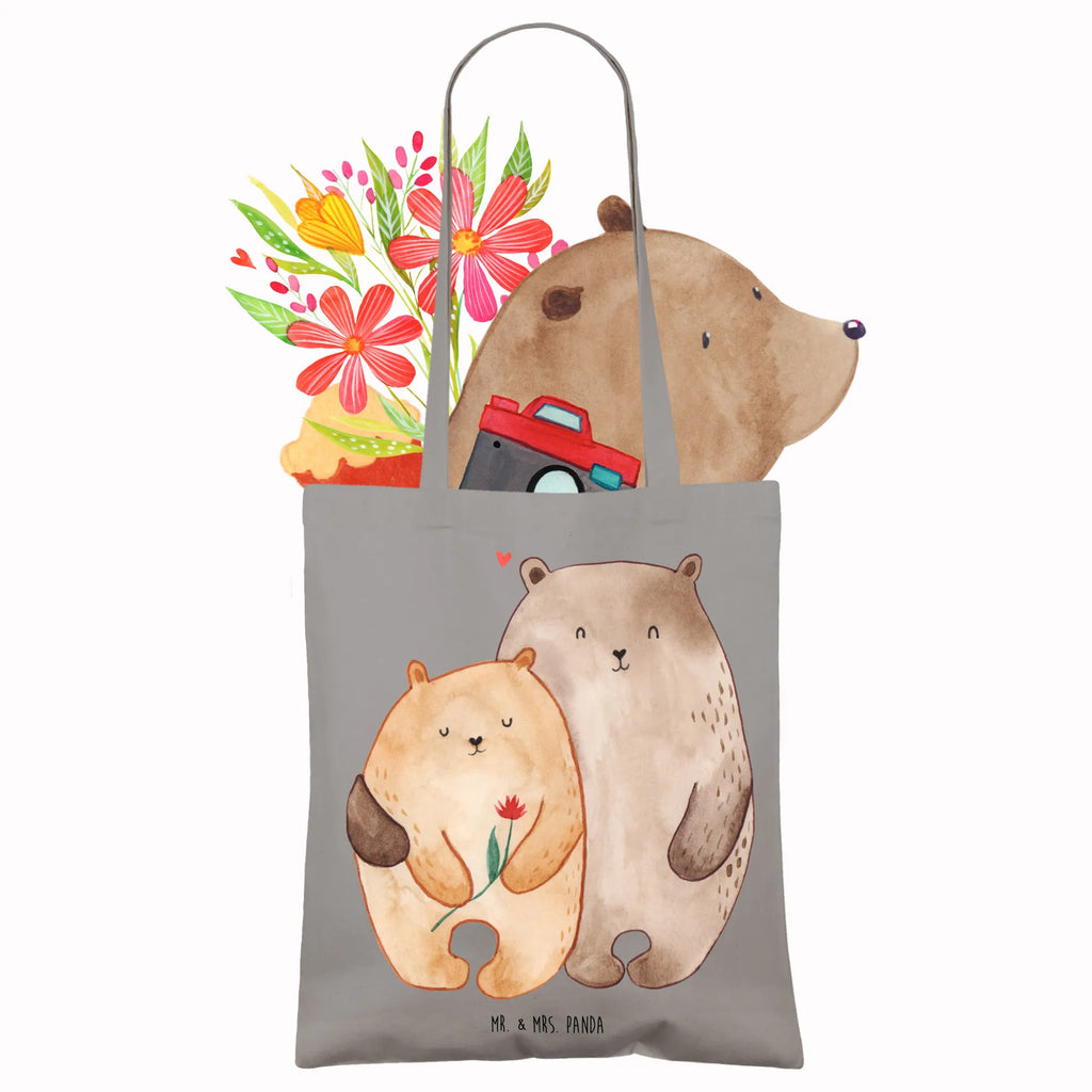 Tote bag Bears in love