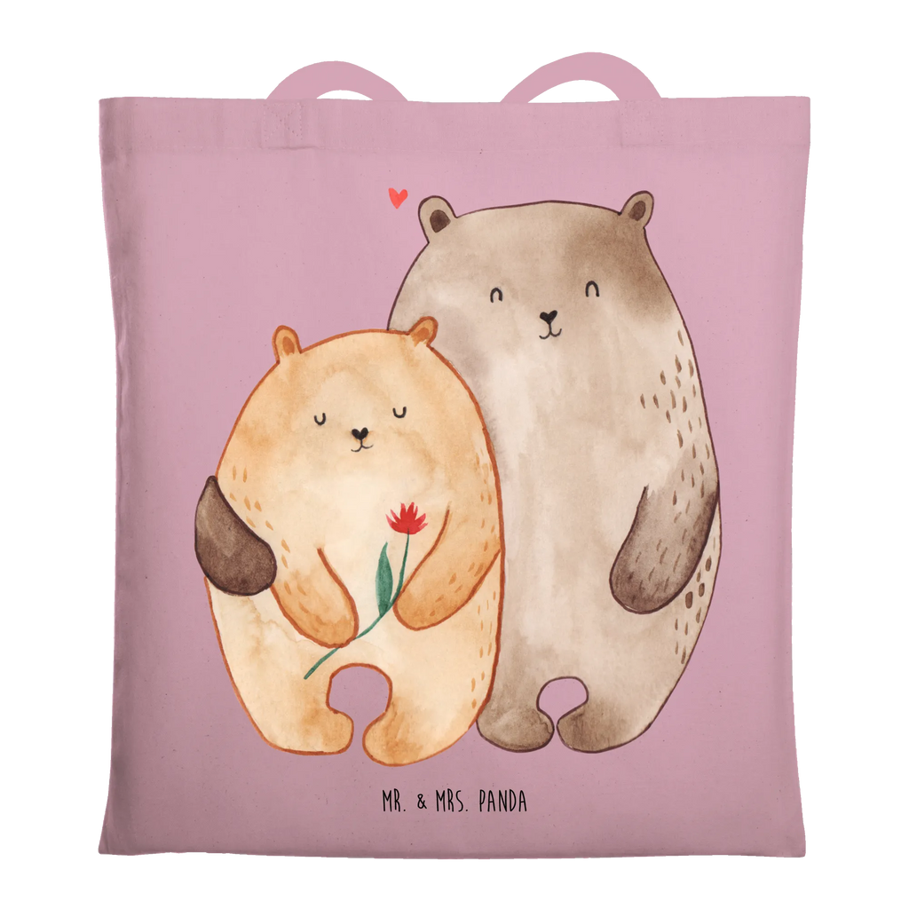 Tote bag Bears in love