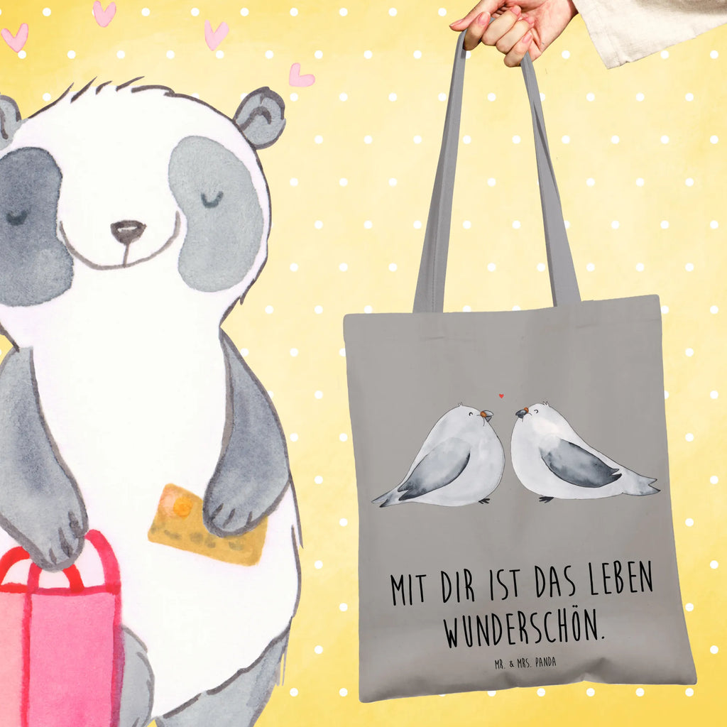 Tote bag Turtledoves in love cotton bag, jute bag, Carrier bag, shopper, bag, cloth bag, shoulder bag, shopping bag, pouch, Love, Loving, Two, Together, Marriage, Engagement, Proposal of marriage, Love gift, gift for her, gift for him, anniversary gift, Wedding anniversary, Girlfriend, Gift Girlfriend, Engaged, Turtledove, Partner, Gift Wedding, Married, Gift Friend, Doves, Turtle doves, Anniversary, Friend, Proof of love, In love