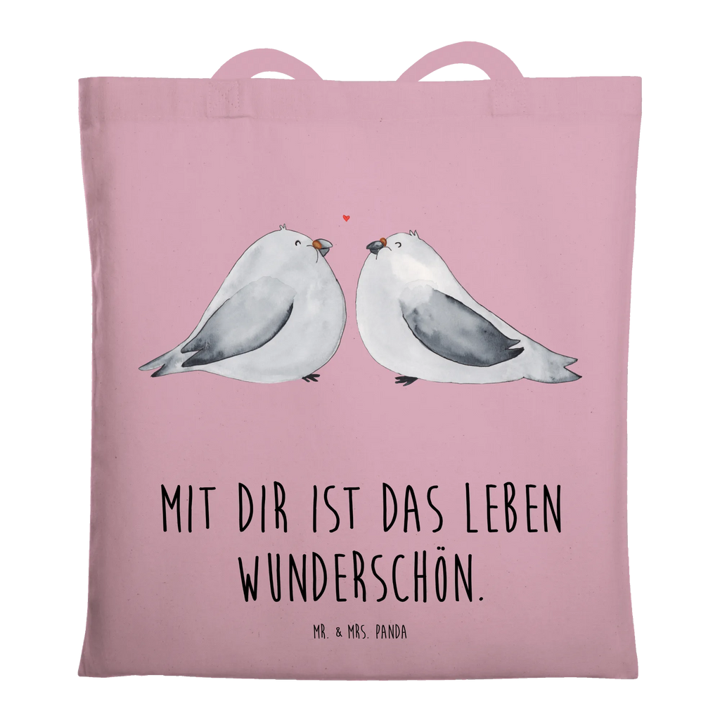 Tote bag Turtledoves in love cotton bag, jute bag, Carrier bag, shopper, bag, cloth bag, shoulder bag, shopping bag, pouch, Love, Loving, Two, Together, Marriage, Engagement, Proposal of marriage, Love gift, gift for her, gift for him, anniversary gift, Wedding anniversary, Girlfriend, Gift Girlfriend, Engaged, Turtledove, Partner, Gift Wedding, Married, Gift Friend, Doves, Turtle doves, Anniversary, Friend, Proof of love, In love