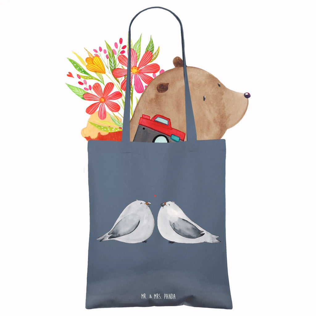 Tote bag Turtledoves in love cotton bag, jute bag, Carrier bag, shopper, bag, cloth bag, shoulder bag, shopping bag, pouch, Love, Loving, Two, Together, Marriage, Engagement, Proposal of marriage, Love gift, gift for her, gift for him, anniversary gift, Wedding anniversary, Girlfriend, Gift Girlfriend, Engaged, Turtledove, Partner, Gift Wedding, Married, Gift Friend, Doves, Turtle doves, Anniversary, Friend, Proof of love, In love