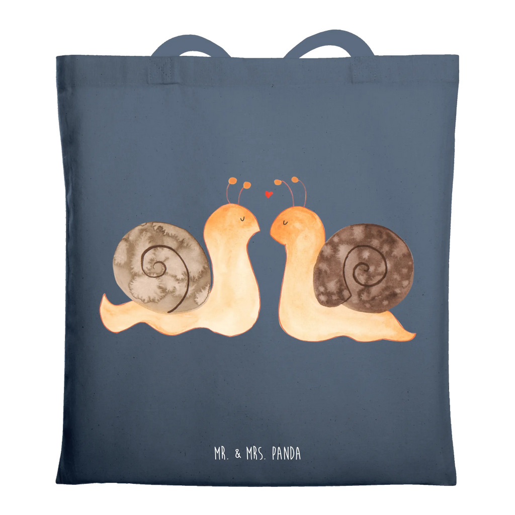 Tote bag Snails in love Strandtasche, Laptoptasche, Tragetasche, Schultertasche, Tasche, Beuteltasche, Umhängetasche, Jutetasche, Einkaufstasche, Badetasche, Stofftasche, Stoffbeutel, Einkaufstüte, Shopper, Beutel, Jutebeutel, Liebe, Partner, Freund, Freundin, Ehemann, Ehefrau, Heiraten, Verlobung, Heiratsantrag, Liebesgeschenk, Jahrestag, Hocheitstag