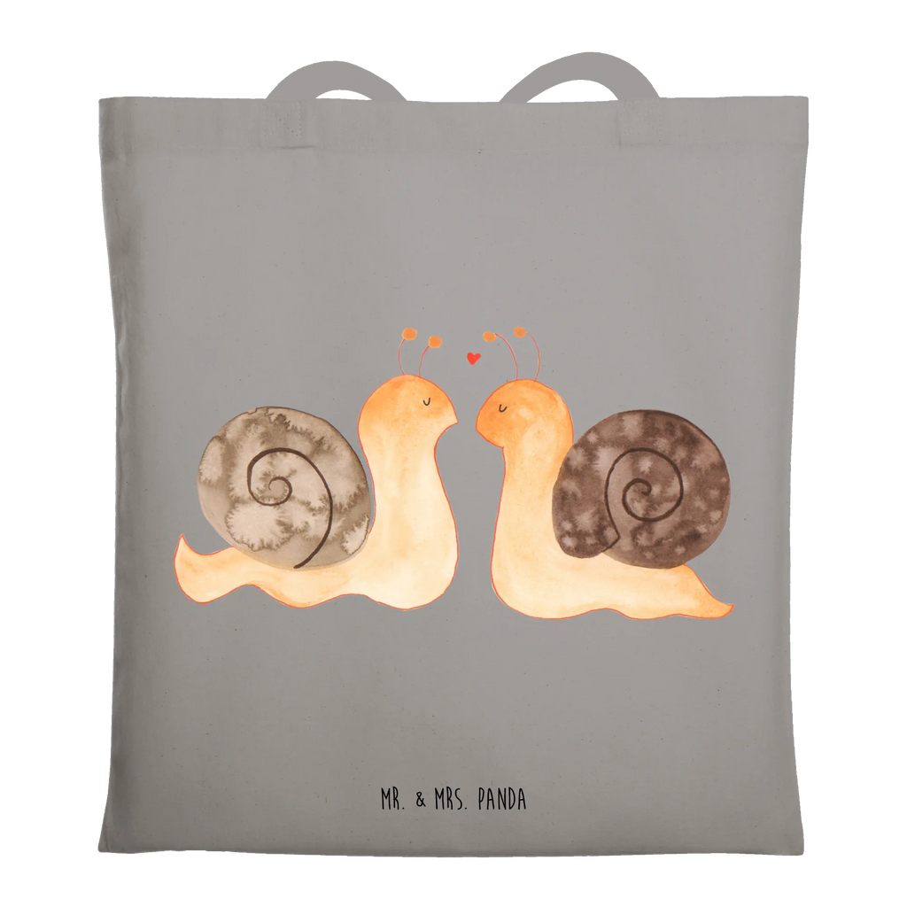 Tote bag Snails in love Strandtasche, Laptoptasche, Tragetasche, Schultertasche, Tasche, Beuteltasche, Umhängetasche, Jutetasche, Einkaufstasche, Badetasche, Stofftasche, Stoffbeutel, Einkaufstüte, Shopper, Beutel, Jutebeutel, Liebe, Partner, Freund, Freundin, Ehemann, Ehefrau, Heiraten, Verlobung, Heiratsantrag, Liebesgeschenk, Jahrestag, Hocheitstag