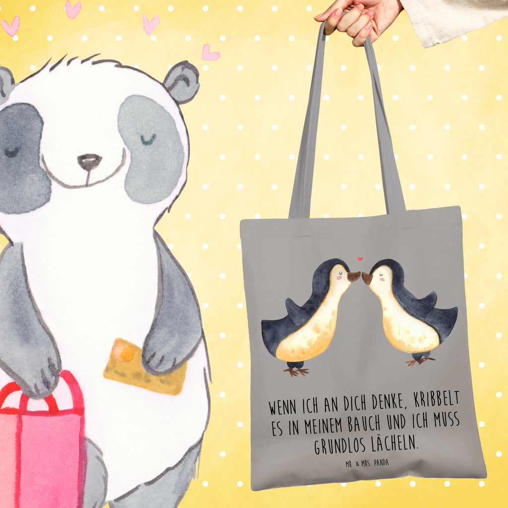 Tote bag penguins kiss Schultertasche, Jutebeutel, Einkaufstasche, Tragetasche, Stoffbeutel, Beutel, Tasche, Stofftasche, Strandtasche, Jutetasche, Umhängetasche, Badetasche, Shopper, Einkaufstüte, Laptoptasche, Beuteltasche, Liebe, Partner, Freund, Freundin, Ehemann, Ehefrau, Heiraten, Verlobung, Heiratsantrag, Liebesgeschenk, Jahrestag, Hocheitstag, Geschenk für Frauen, Geschenk für Freundin, Geschenk für Partner, Liebesbeweis, Mitbringsel, Hochzeitstag, für Männer, für Ehemann, Valentinstag