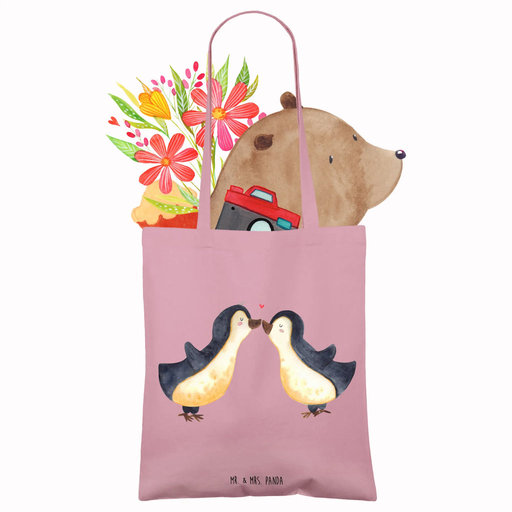 Tote bag penguins kiss Schultertasche, Jutebeutel, Einkaufstasche, Tragetasche, Stoffbeutel, Beutel, Tasche, Stofftasche, Strandtasche, Jutetasche, Umhängetasche, Badetasche, Shopper, Einkaufstüte, Laptoptasche, Beuteltasche, Liebe, Partner, Freund, Freundin, Ehemann, Ehefrau, Heiraten, Verlobung, Heiratsantrag, Liebesgeschenk, Jahrestag, Hocheitstag, Geschenk für Frauen, Geschenk für Freundin, Geschenk für Partner, Liebesbeweis, Mitbringsel, Hochzeitstag, für Männer, für Ehemann, Valentinstag