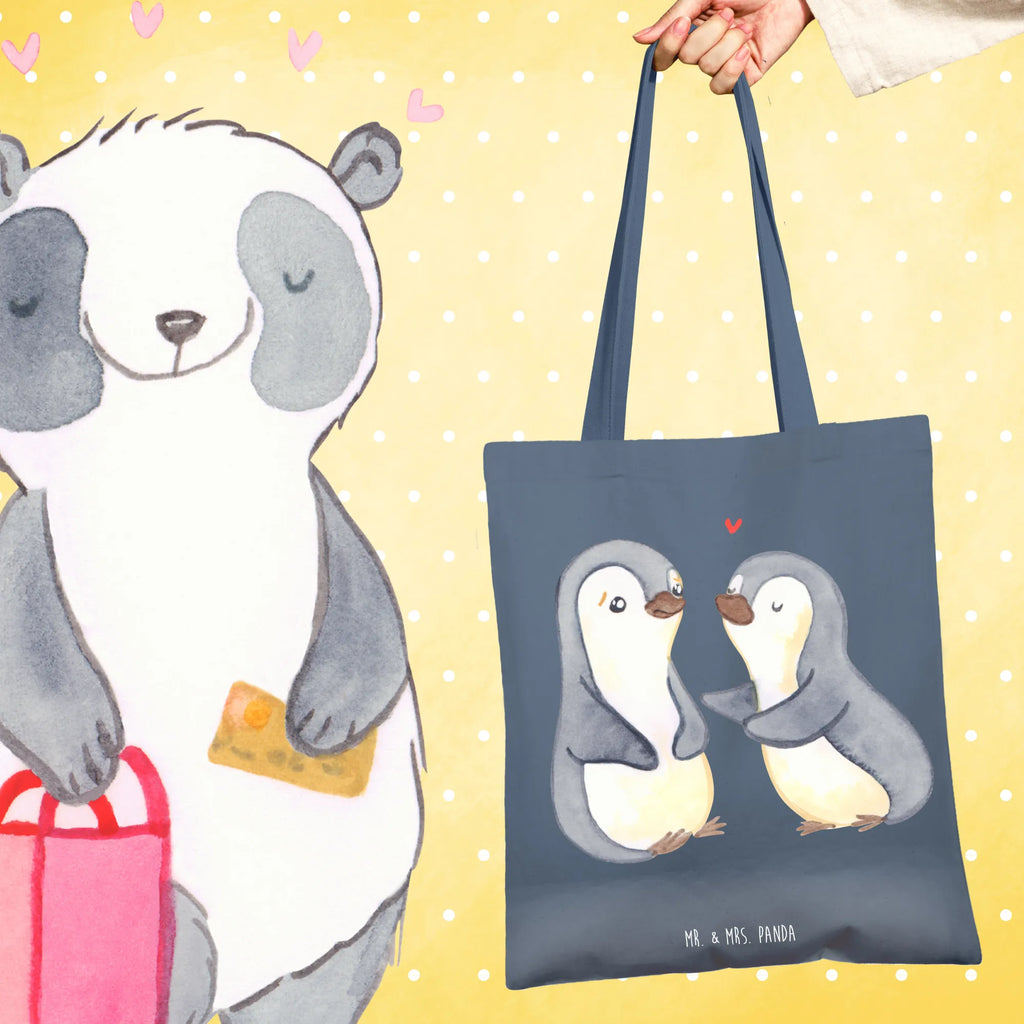 Torba pingwiny pocieszyć Schultertasche, Tasche, Badetasche, Laptoptasche, Beuteltasche, Tragetasche, Stoffbeutel, Stofftasche, Jutetasche, Einkaufstüte, Umhängetasche, Beutel, Einkaufstasche, Strandtasche, Shopper, Jutebeutel, Liebe, Partner, Freund, Freundin, Ehemann, Ehefrau, Heiraten, Verlobung, Heiratsantrag, Liebesgeschenk, Jahrestag, Hocheitstag, Geschenk für Partner, Valentinstag, für Ehemann, Mitbringsel, Liebesbeweis, für Männer, Geschenk für Frauen, Geschenk für Freundin, Hochzeitstag