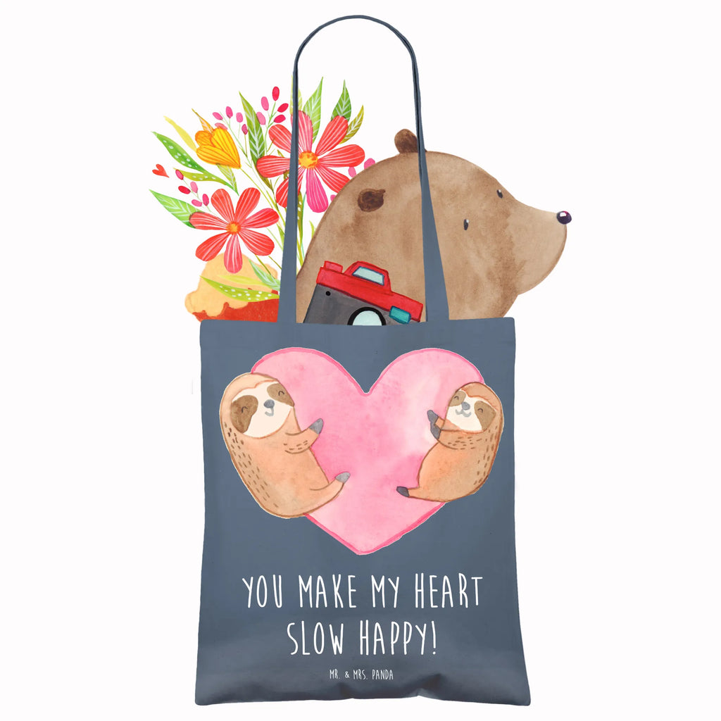 Tragetasche Faultiere Herz Stoffbeutel, Beutel, Schultertasche, Beuteltasche, Umhängetasche, Jutebeutel, Badetasche, Laptoptasche, Strandtasche, Einkaufstüte, Jutetasche, Stofftasche, Shopper, Tragetasche, Einkaufstasche, Tasche, Liebe, Partner, Freund, Freundin, Ehemann, Ehefrau, Heiraten, Verlobung, Heiratsantrag, Liebesgeschenk, Jahrestag, Hocheitstag, Valentinstag, Mitbringsel, für Ehemann, für Männer, Liebesbeweis, Geschenk für Freundin, Hochzeitstag, Geschenk für Partner, Geschenk für Frauen